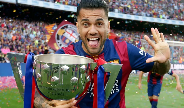 Dani Alves, amb la seva última Lliga amb el Barça | FC Barcelona