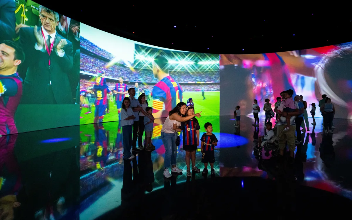 Una de les àrees del nou Museu del Barça | FC Barcelona