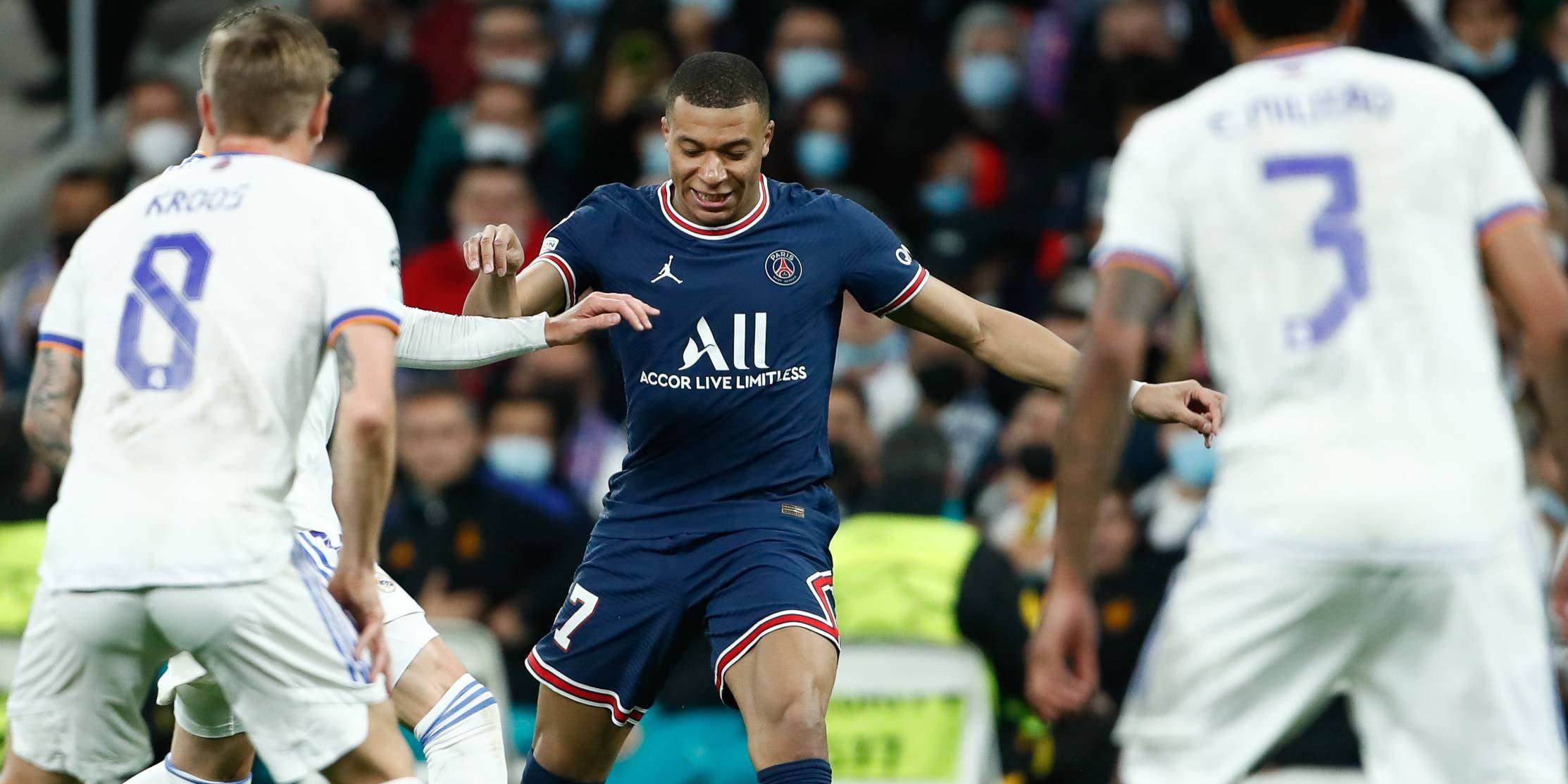Kylian Mbappé, durante un partido contra el Madrid | Europa Press