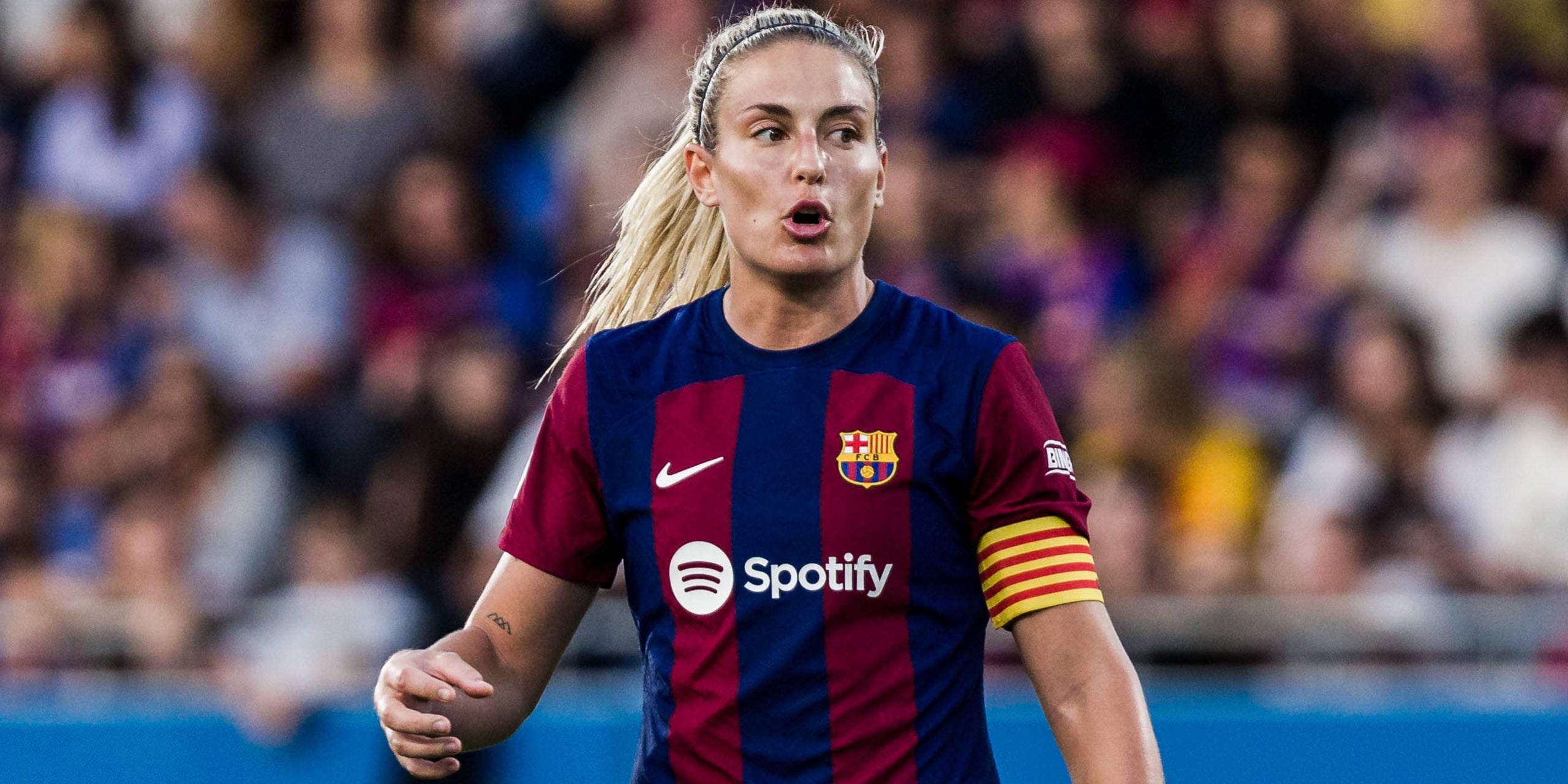 Alexia Putellas, durant un partit amb el Barça | Europa Press