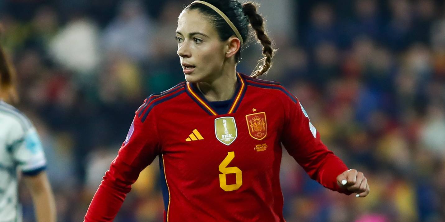 Aitana Bonmatí, durante un partido con la selección española | Europa Press