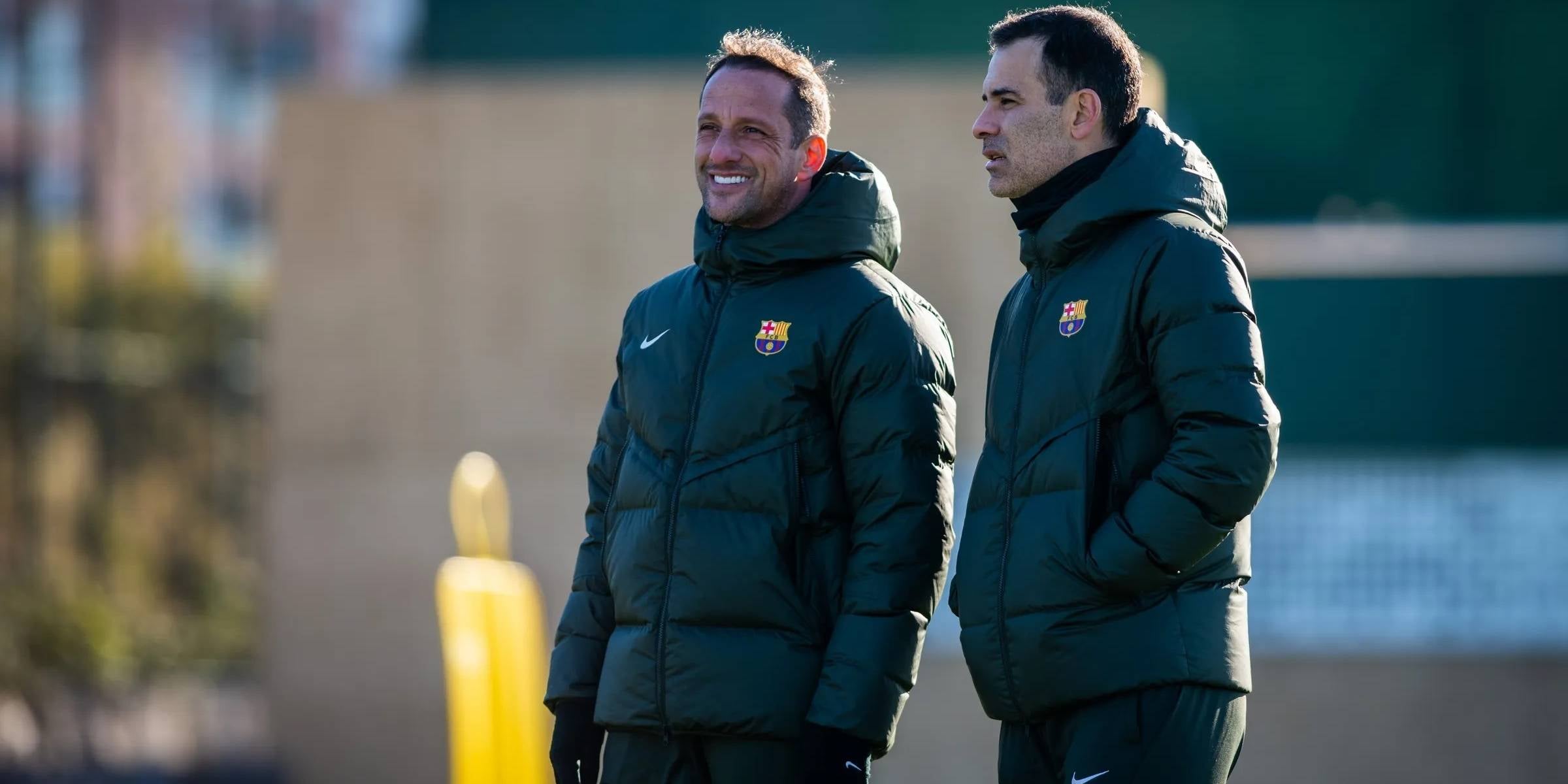 Rafa Márquez, a la derecha, durante un entrenamiento | Europa Press
