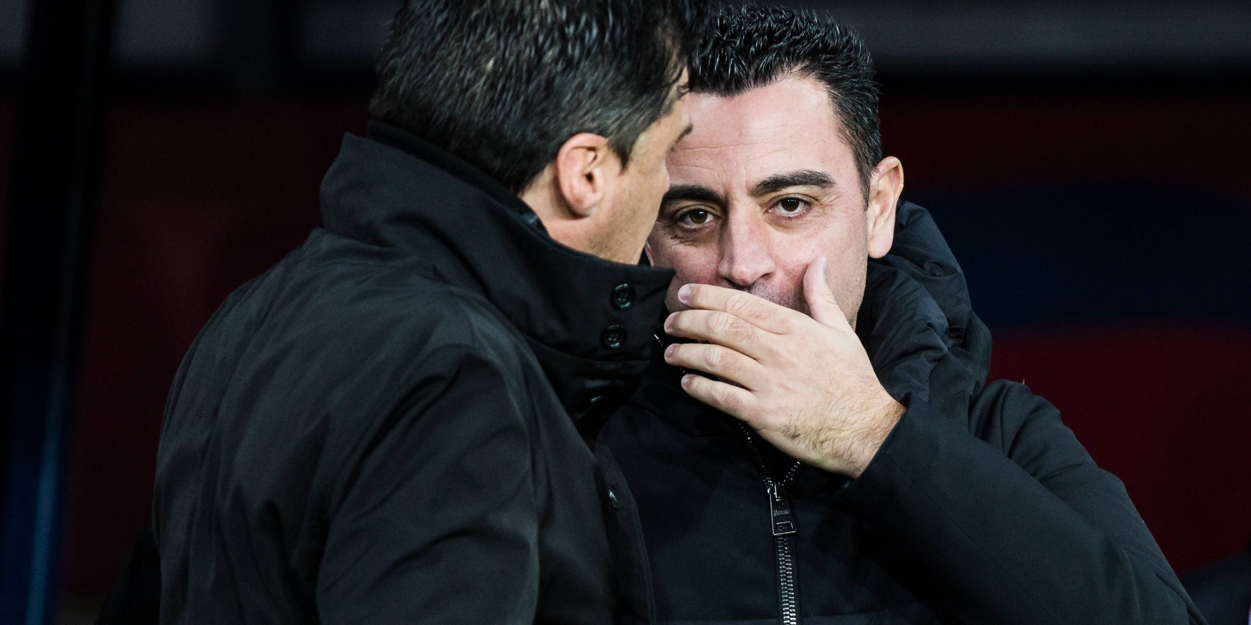 Xavi Hernández, durant el partit contra el Granada | Europa Press