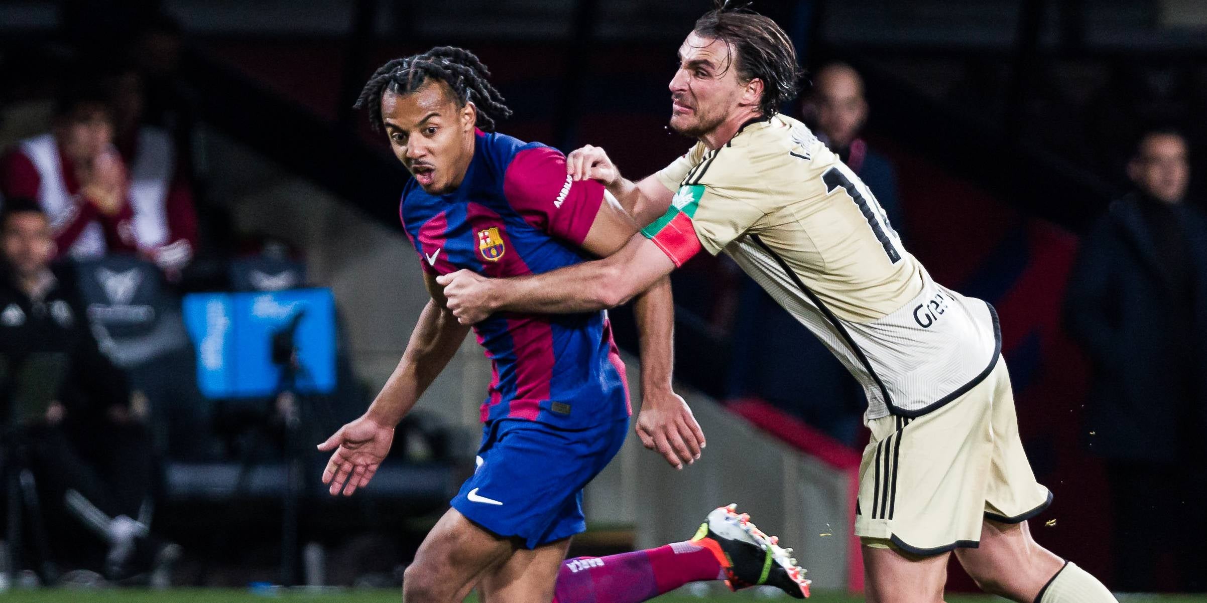 Jules Koundé, durante el partido contra el Granada | Europa Press