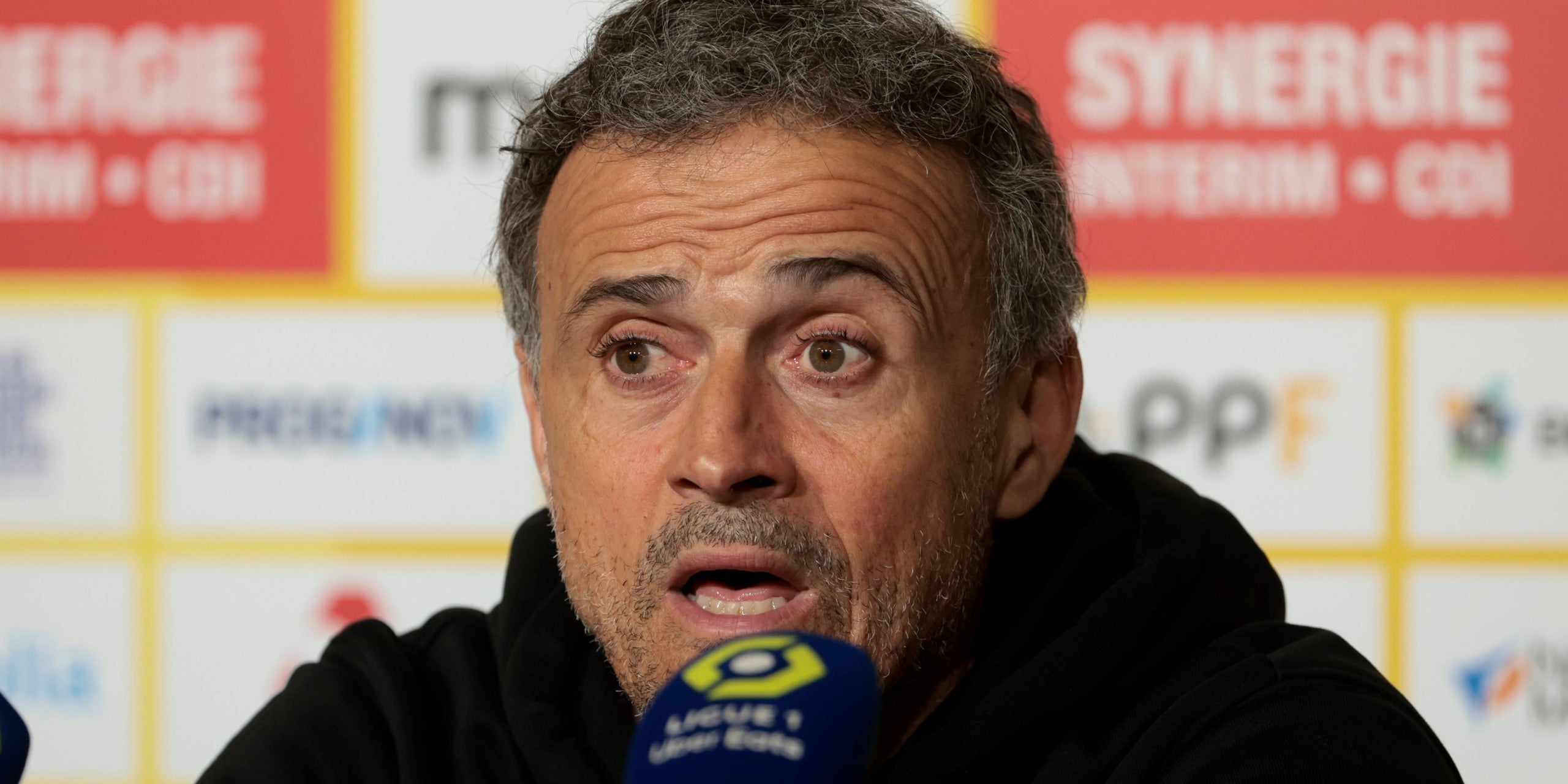 Luis Enrique, en roda de premsa | Europa Press