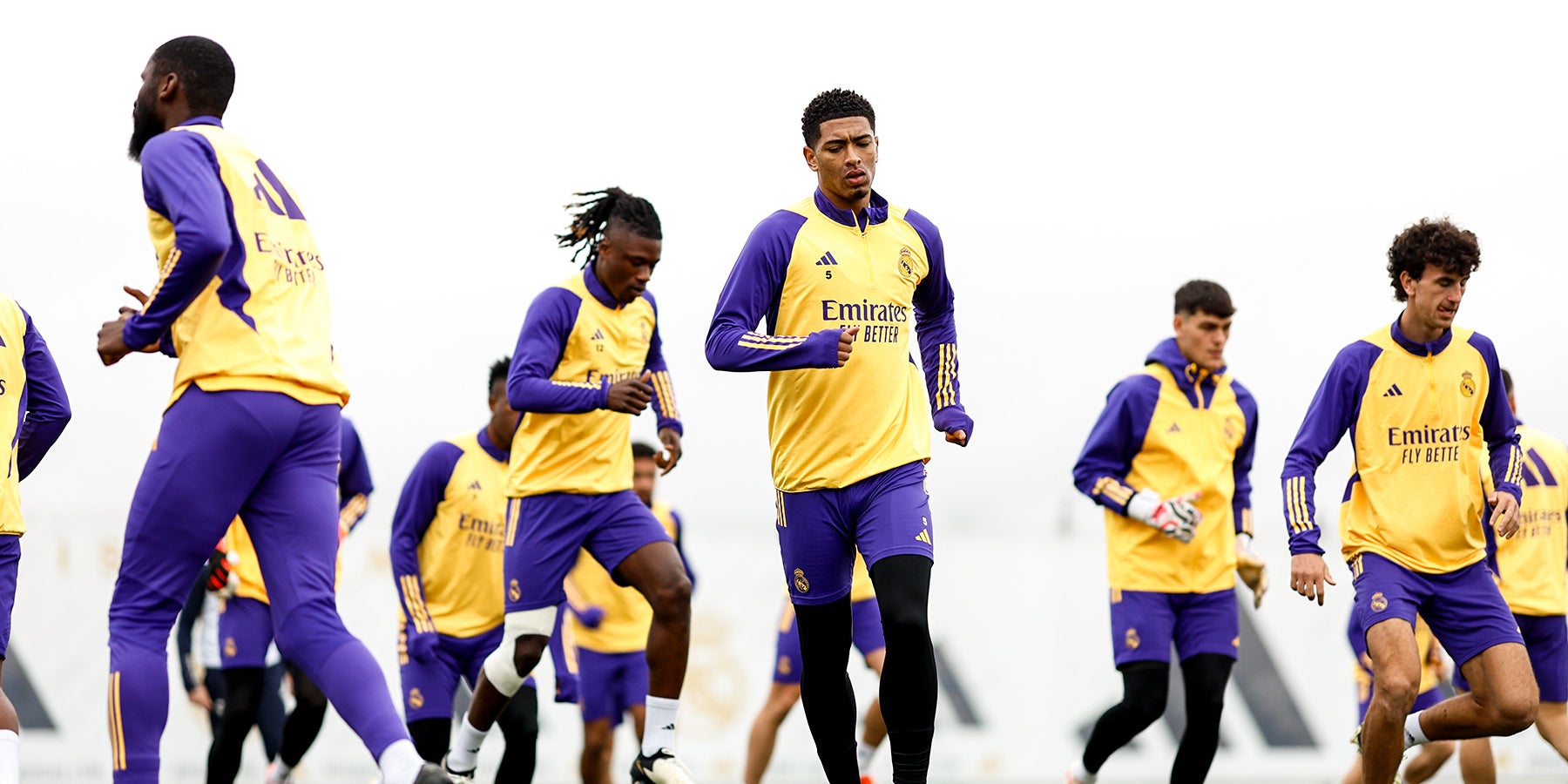 Els jugadors del Madrid, en un entrenament | @realmadrid