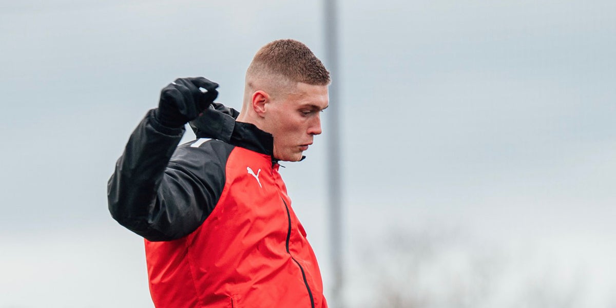 Artem Dovbyk, en un entrenament amb el Girona | @GironaFC