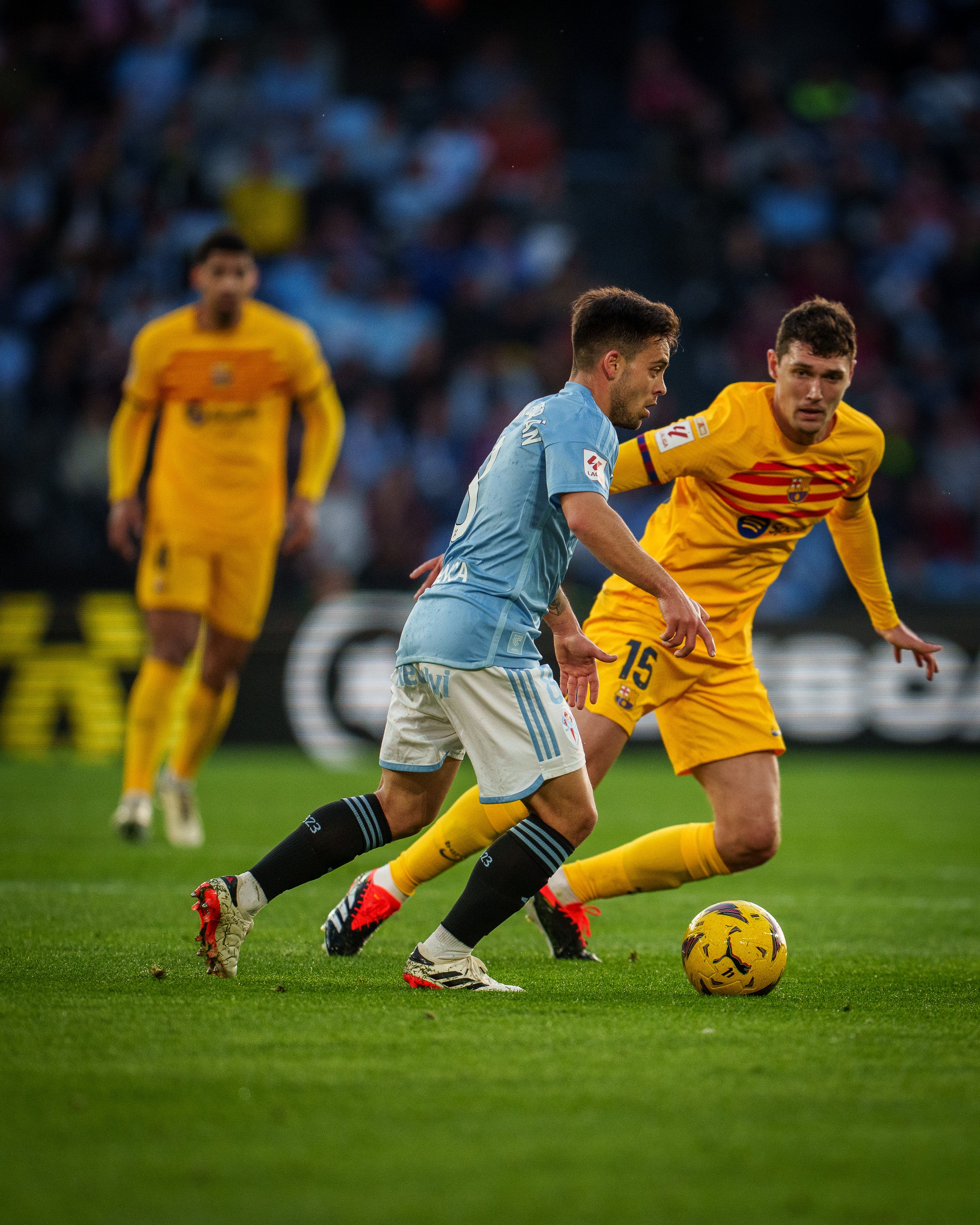 Andreas Christensen, durante la primera mitad | FC Barcelona