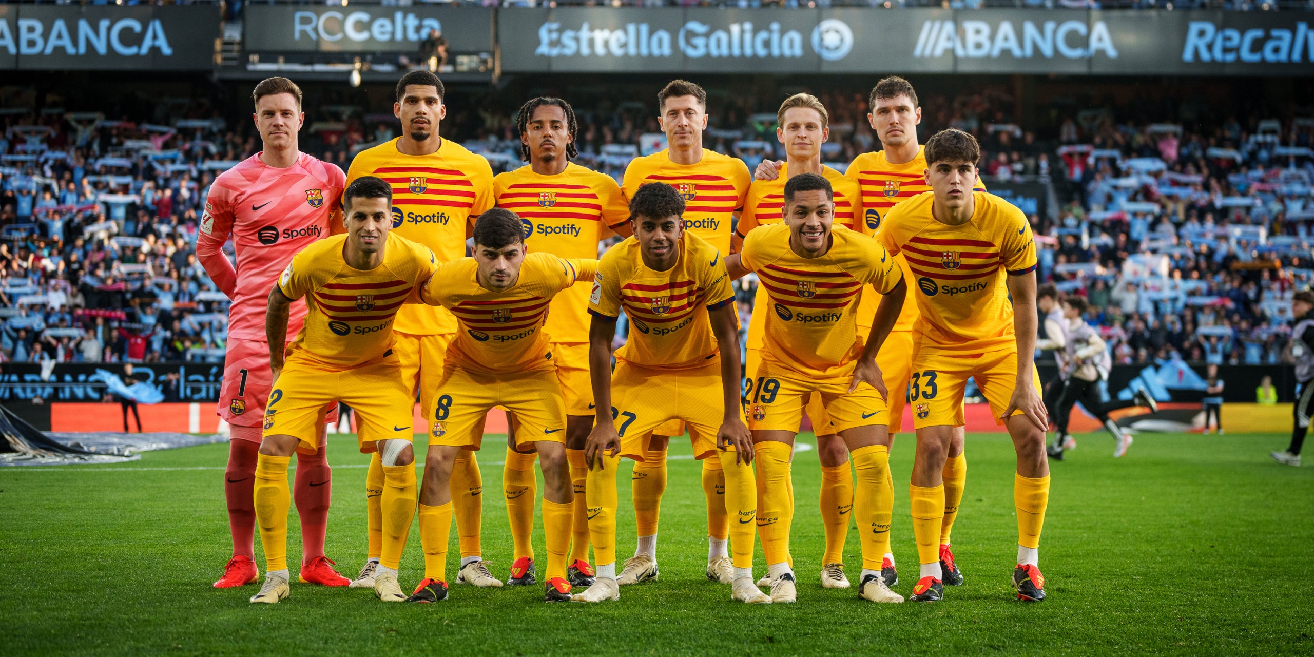 La alineación del Barça contra el Celta | @FCBarcelona