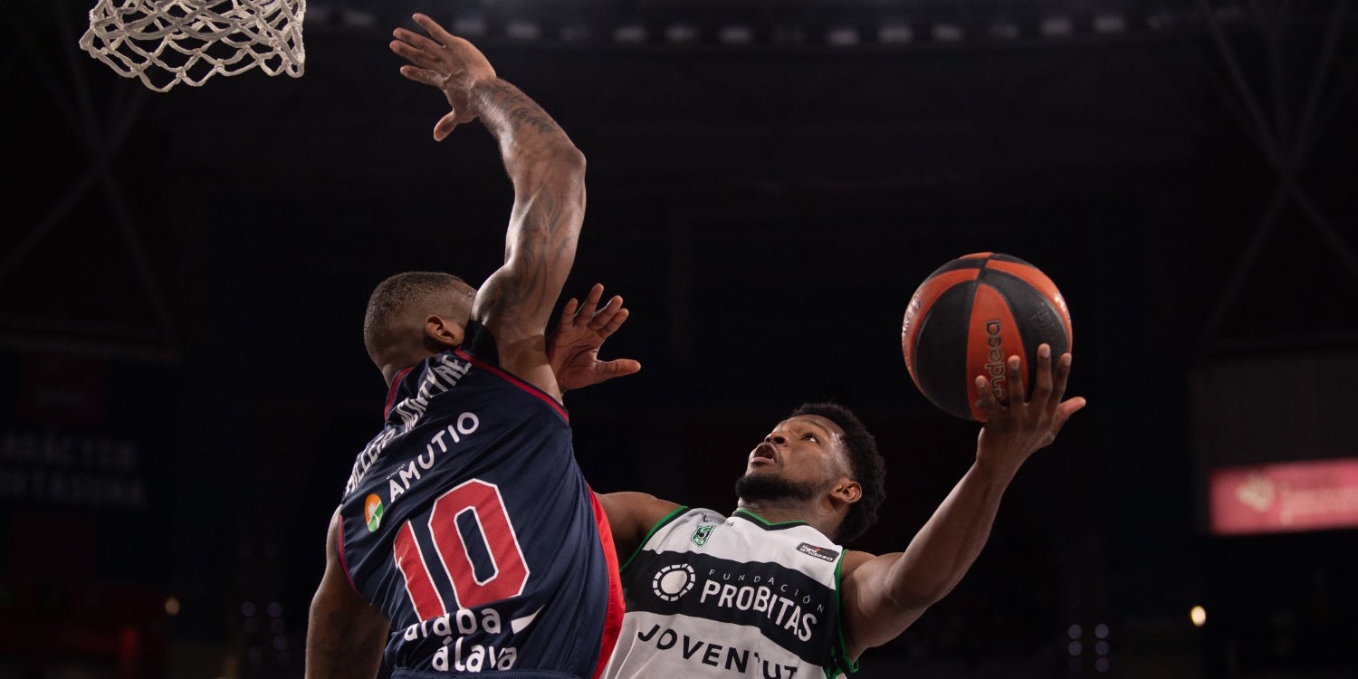 Andrés Feliz, durante el Baskonia-Juventud | Juventud de Badalona