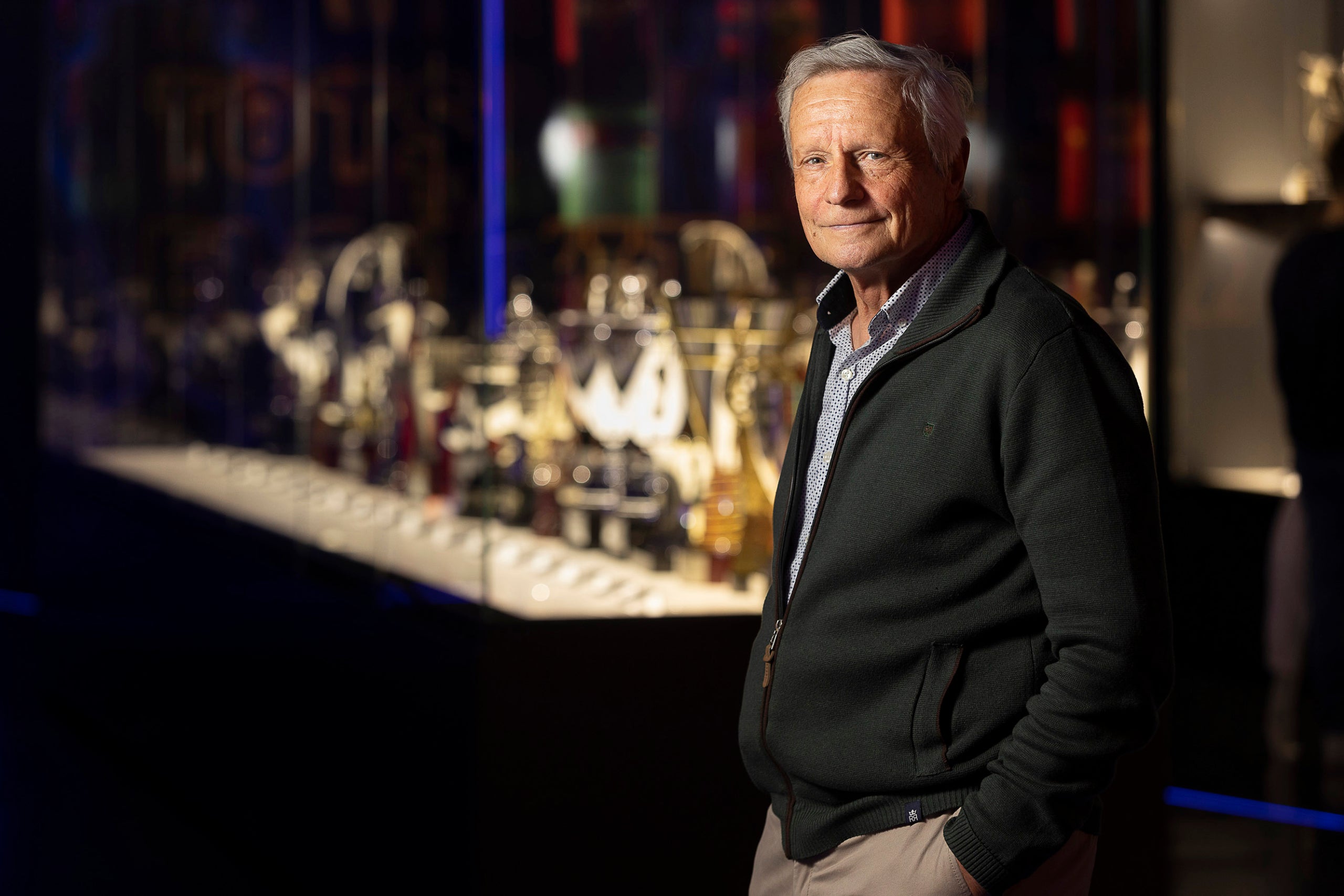 Pere Valentí Mora, al Museu del Barça | Jordi Play