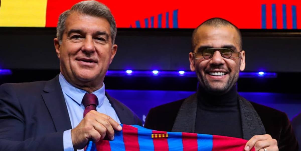 Dani Alves, en la seva segona etapa al Barça | FC Barcelona