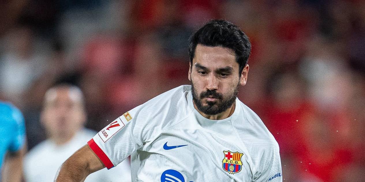 Gündogan, jugador del Barça, en el último partido contra el Mallorca | FC Barcelona
