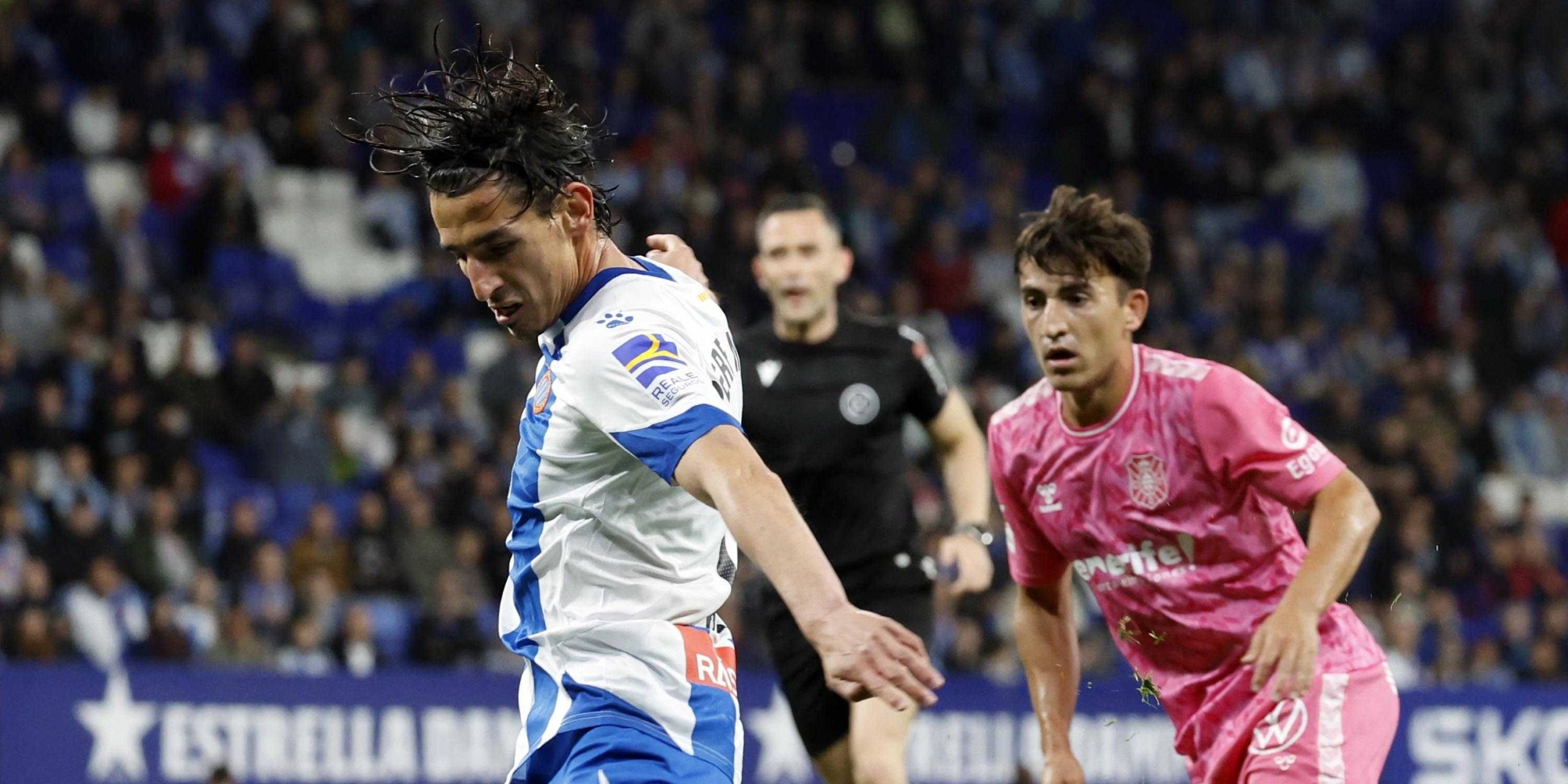 Pere Milla, durante el Espanyol - Tenerife | RCD Espanyol