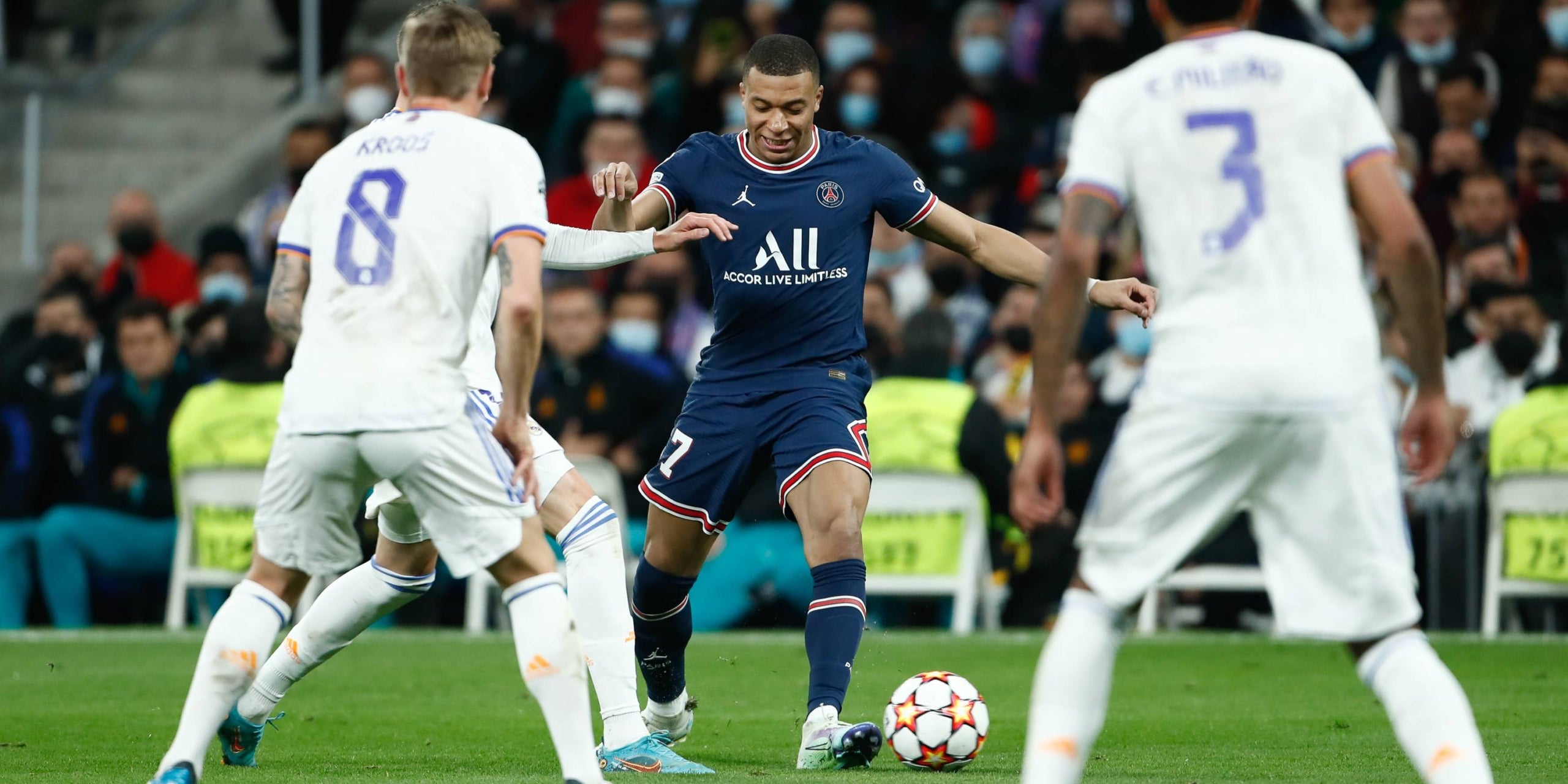 Kylian Mbappé, durante un partido contra el Real Madrid | Europa Press