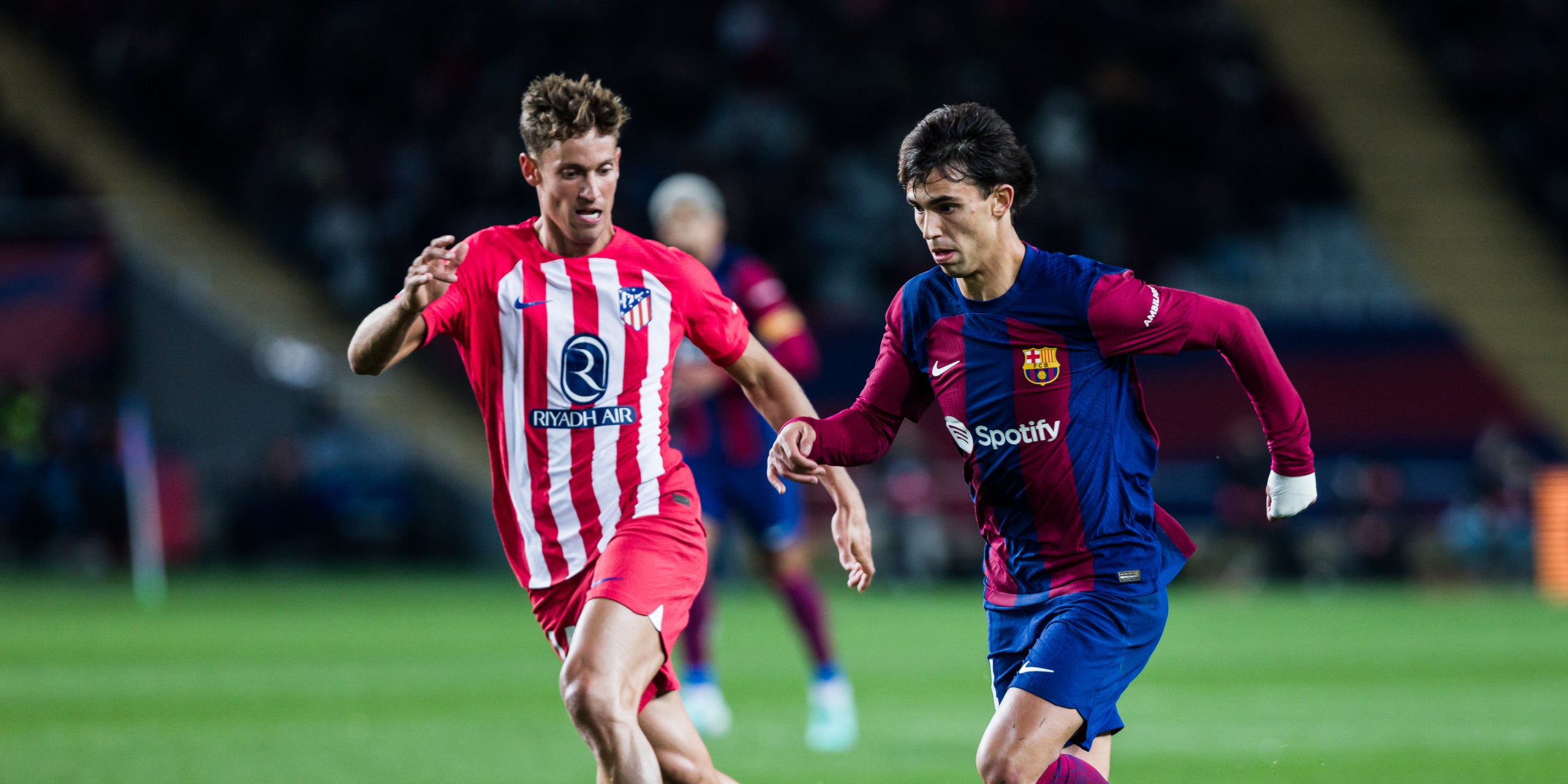 João Félix, en el partido de la primera vuelta contra el Atlético de Madrid | Europa Press