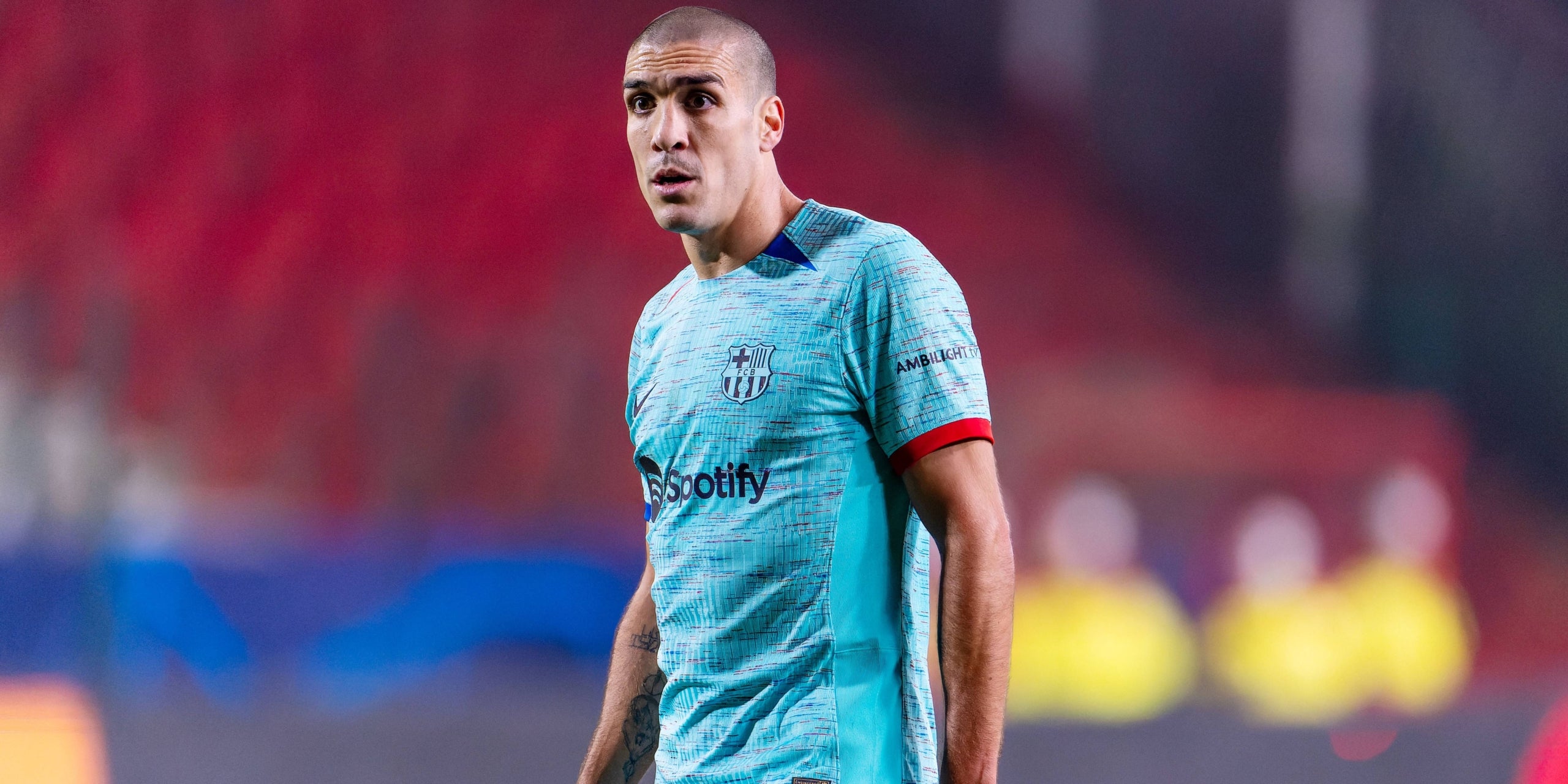 Oriol Romeu, durant un partit amb el Barça | Europa Press