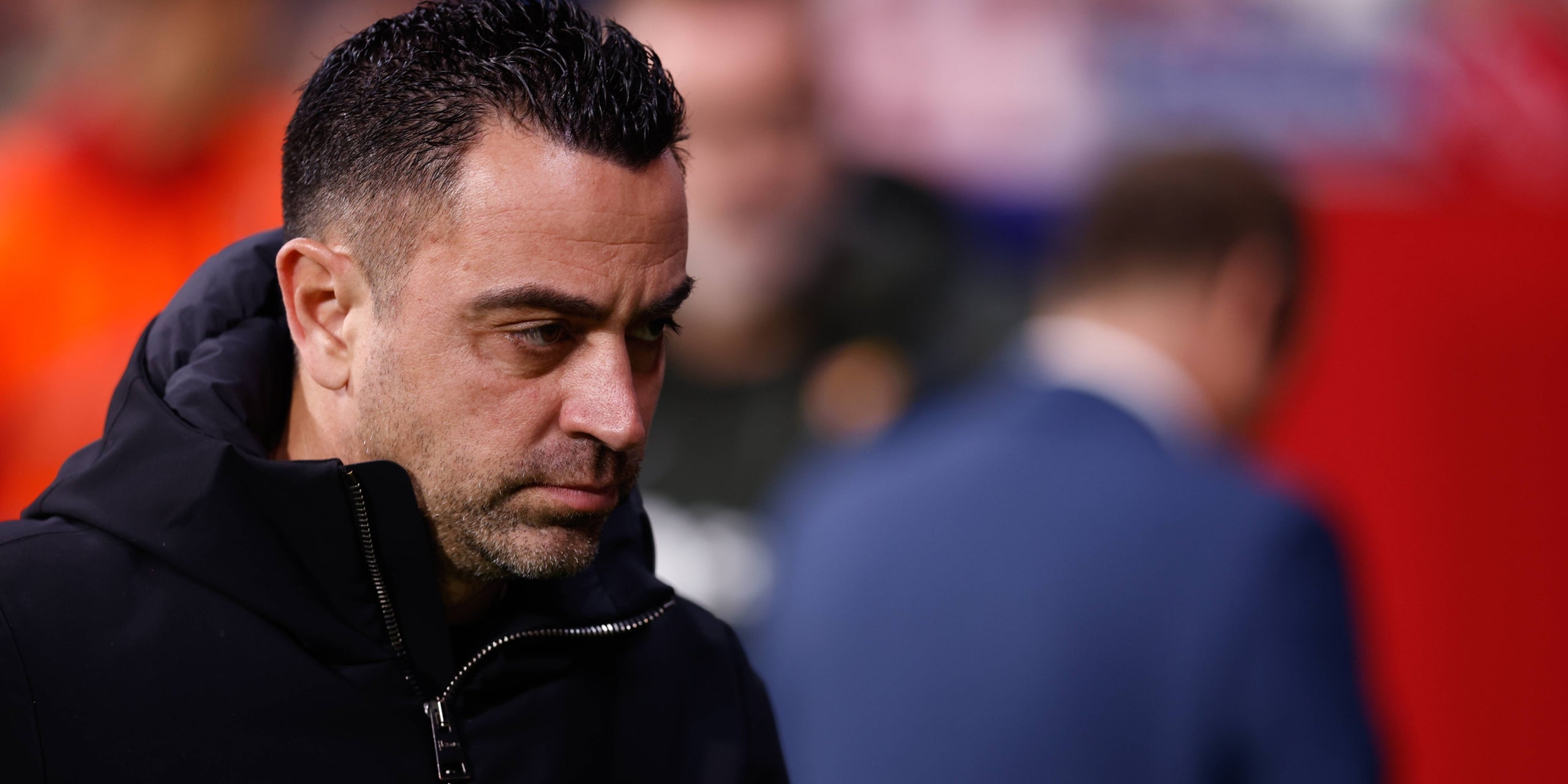 Xavi Hernández, durant la seva etapa d'entrenador | Europa Press