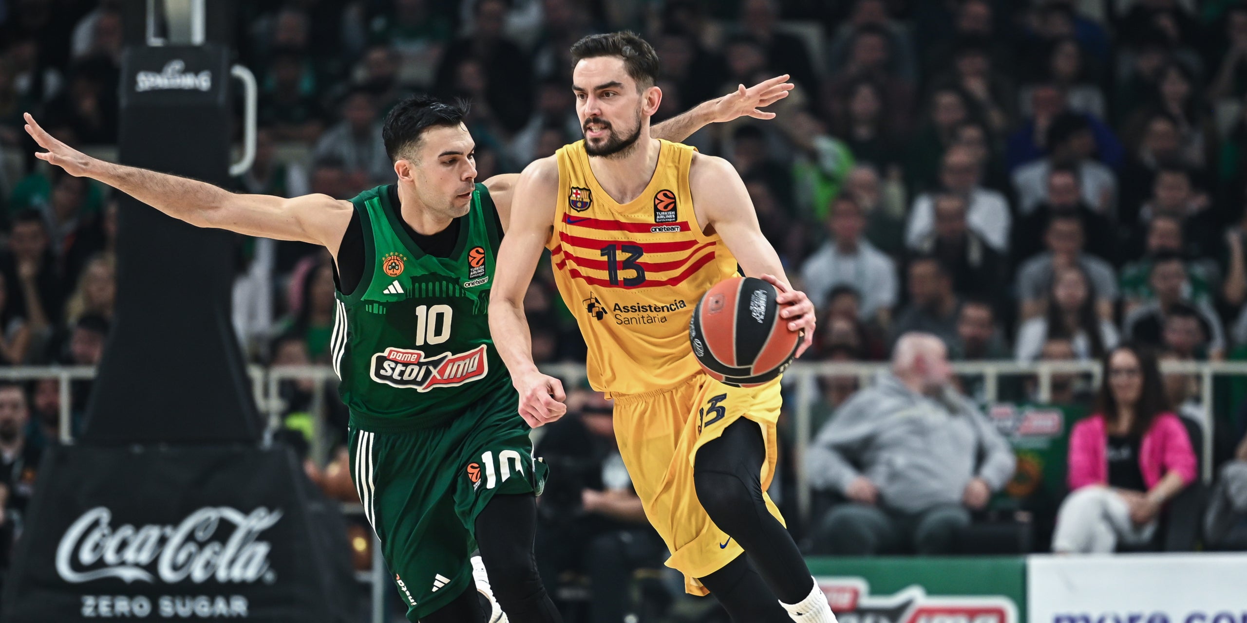 Tomas Satoransky, durante el partido contra el Panathinaikos | Europa Press