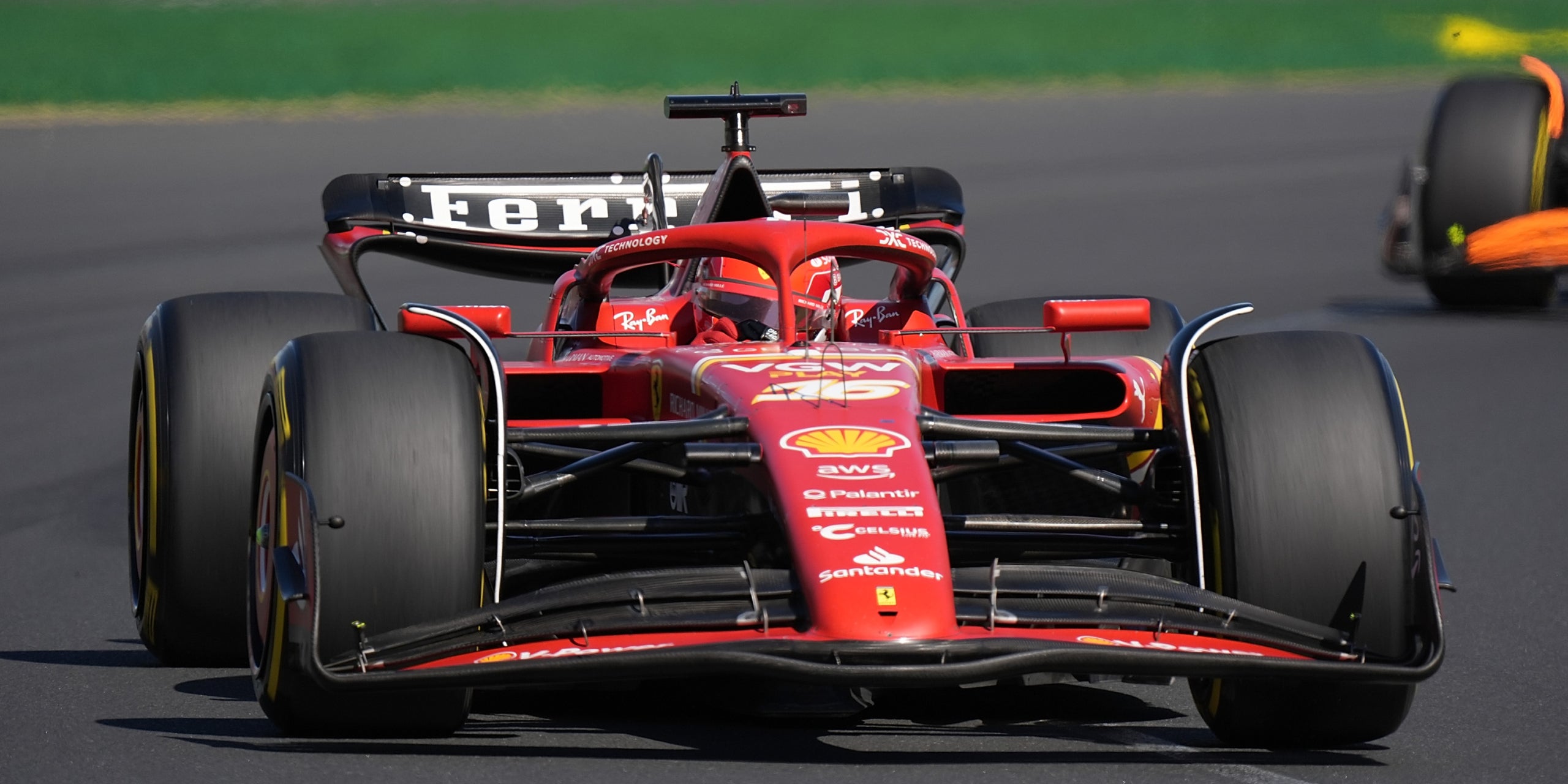 Un Ferrari, durante el Gran Premio de Australia de F1 | Europa Press
