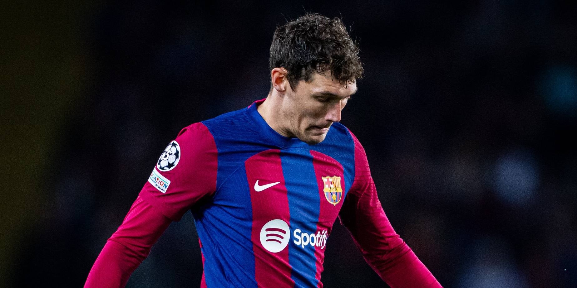 Andreas Christensen, jugador del Barça, durant un partit | FC Barcelona