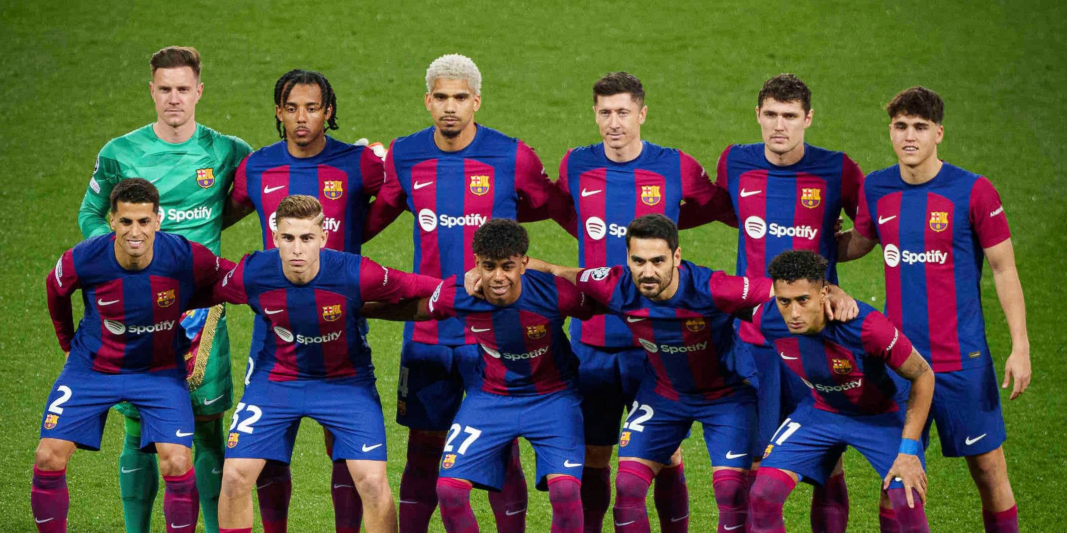 L'onze titular del Barça contra el Nàpols als vuitens de final de la Champions | FC Barcelona