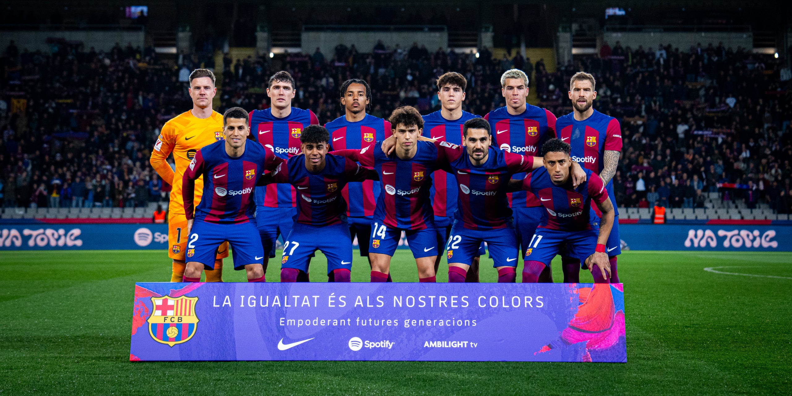 La alineación titular del Barça contra el Mallorca | @FCBarcelona