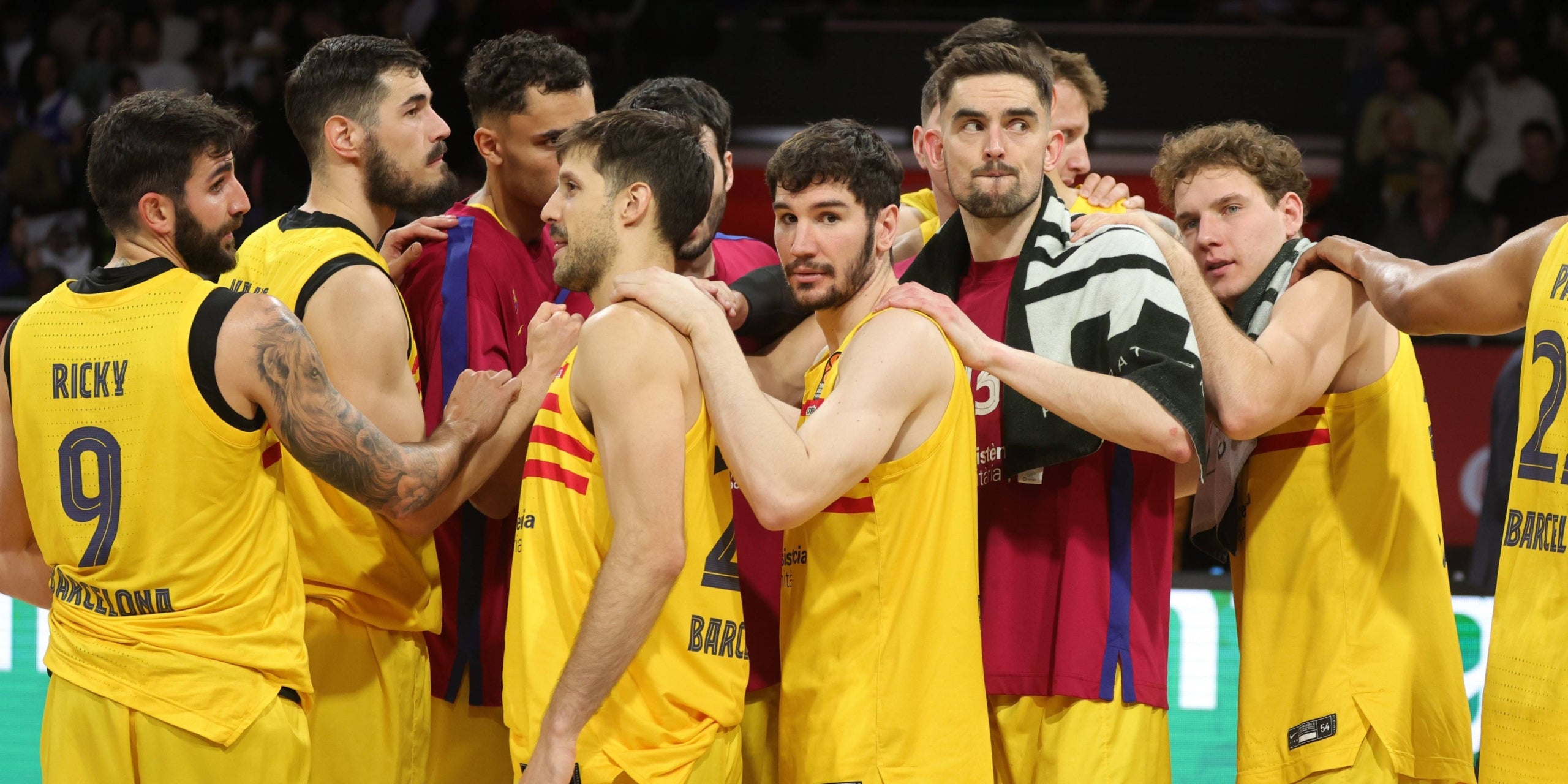 El Barça de bàsquet després de guanyar el Bayern | FC Barcelona