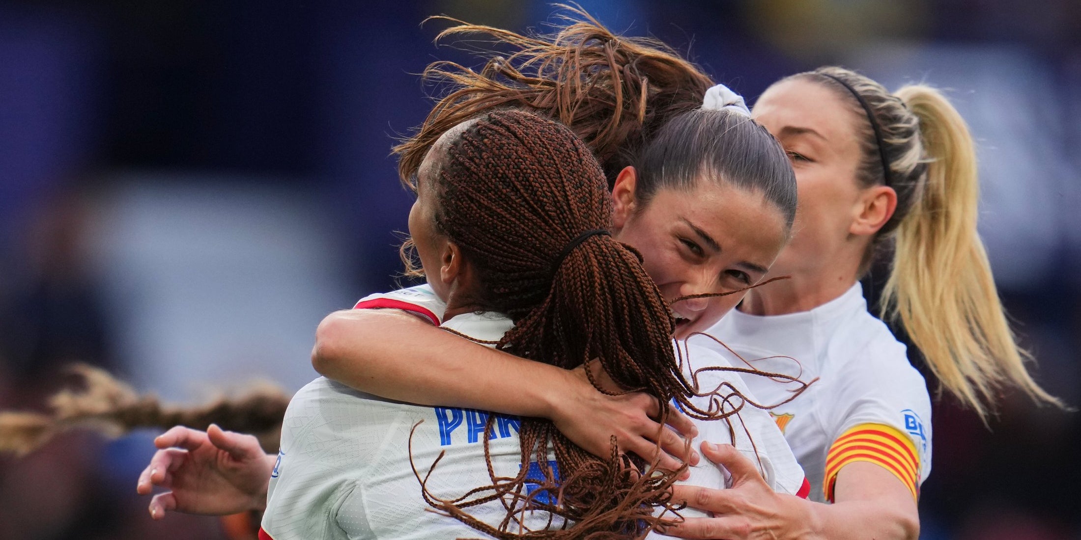 Las jugadoras del Barça, celebrando un gol contra el Levante | @FCBfemeni