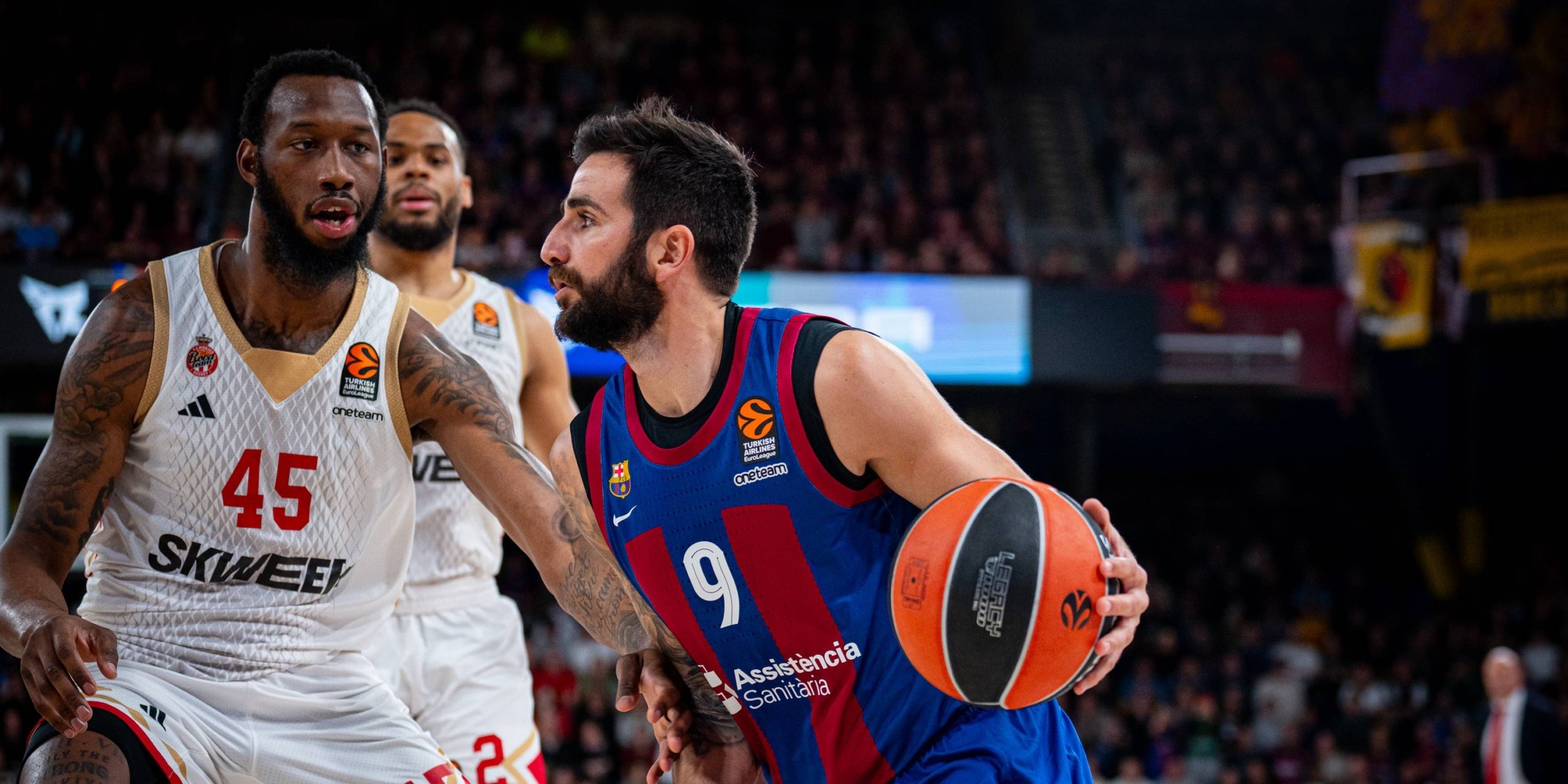 Ricky Rubio, jugador del Barça, en el seu redebut com a blaugrana | FC Barcelona