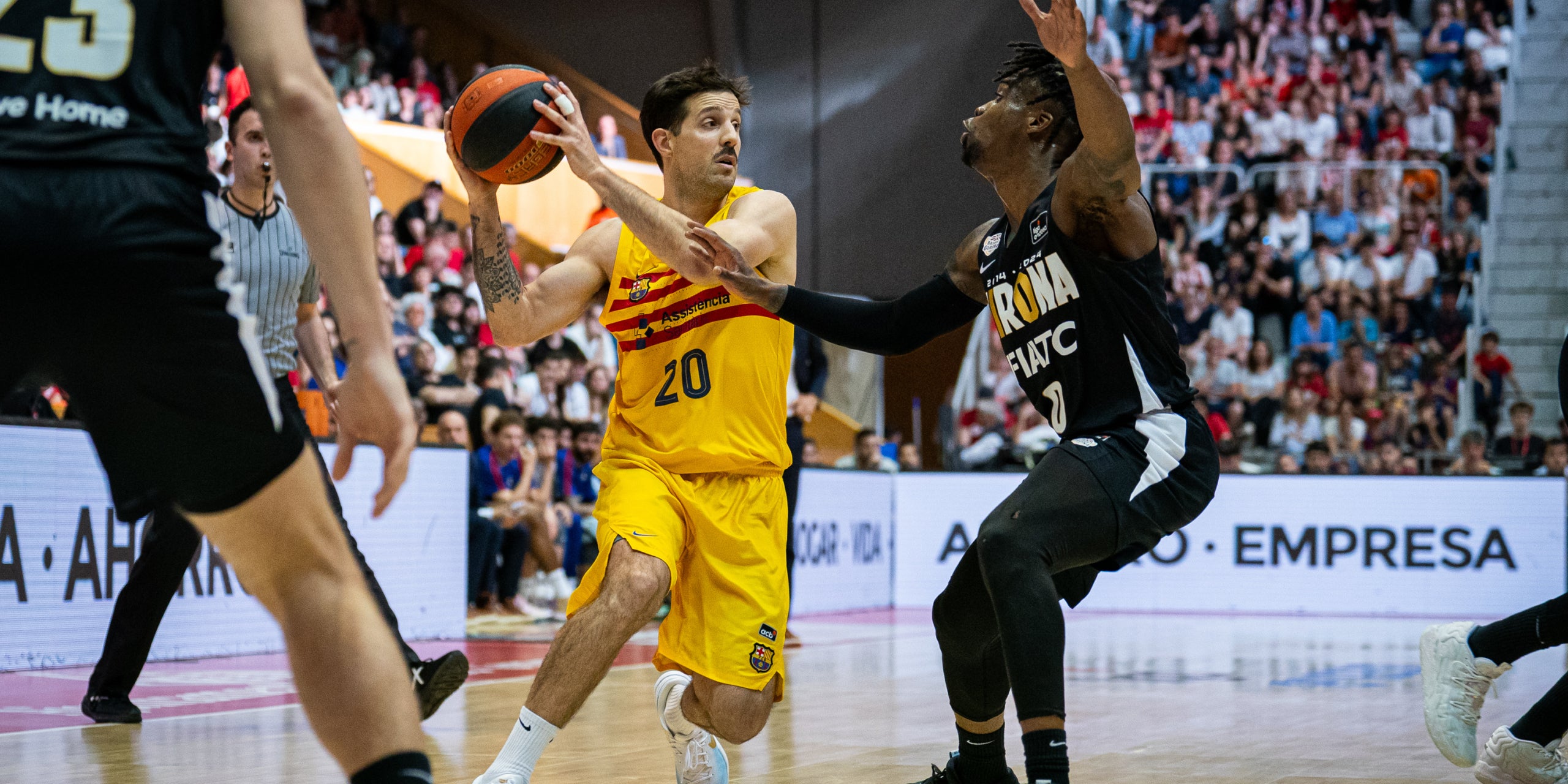 Nico Laprovittola, durante el Basquet Girona-Barça | FC Barcelona