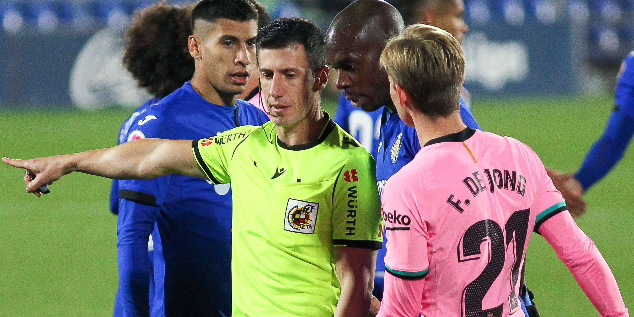 César Soto Grado, durant un partit del Barça | Europa Press