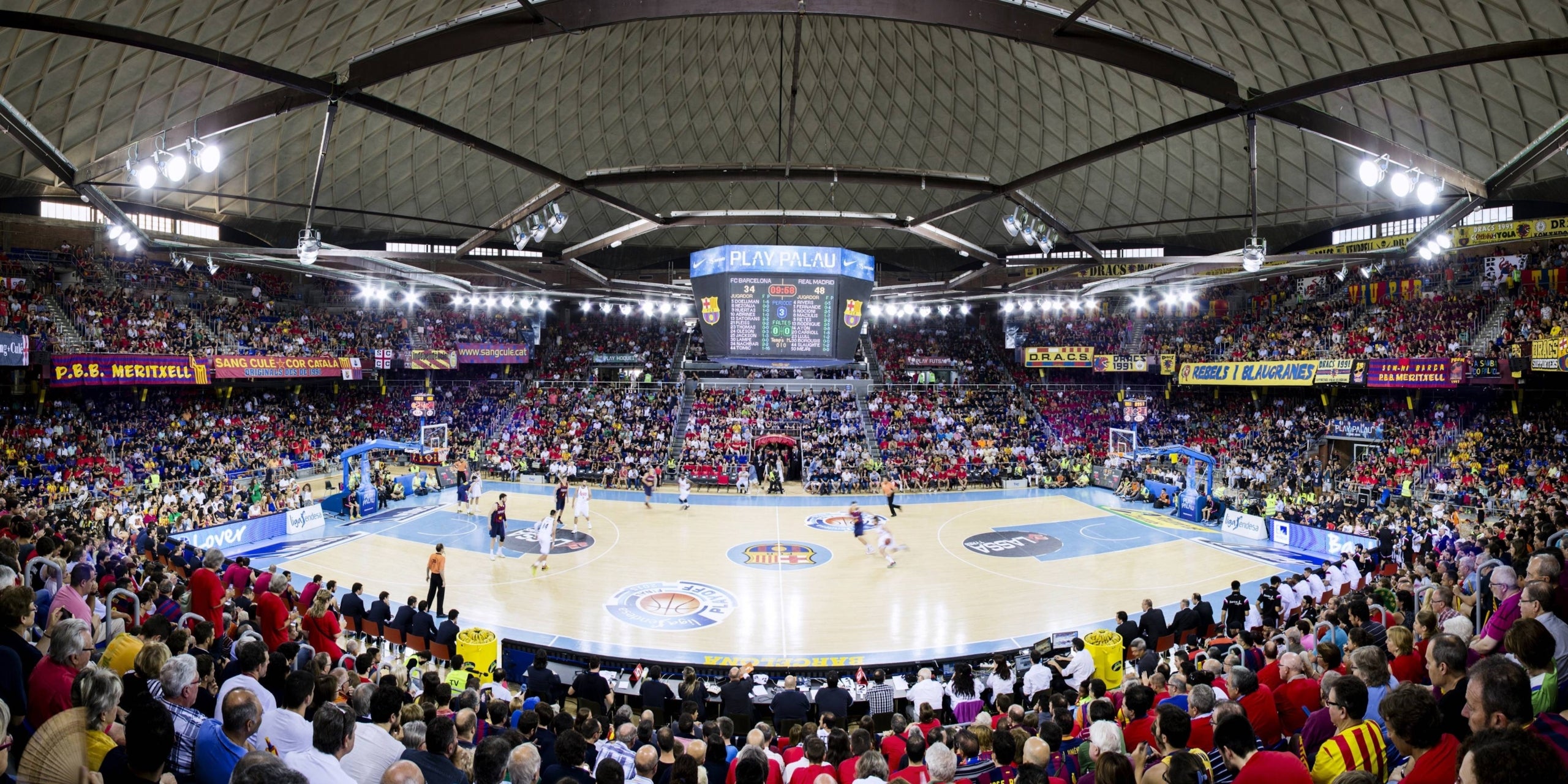 El Palau Blaugrana, pavelló de les seccions poliesportives del Barça | Europa Press