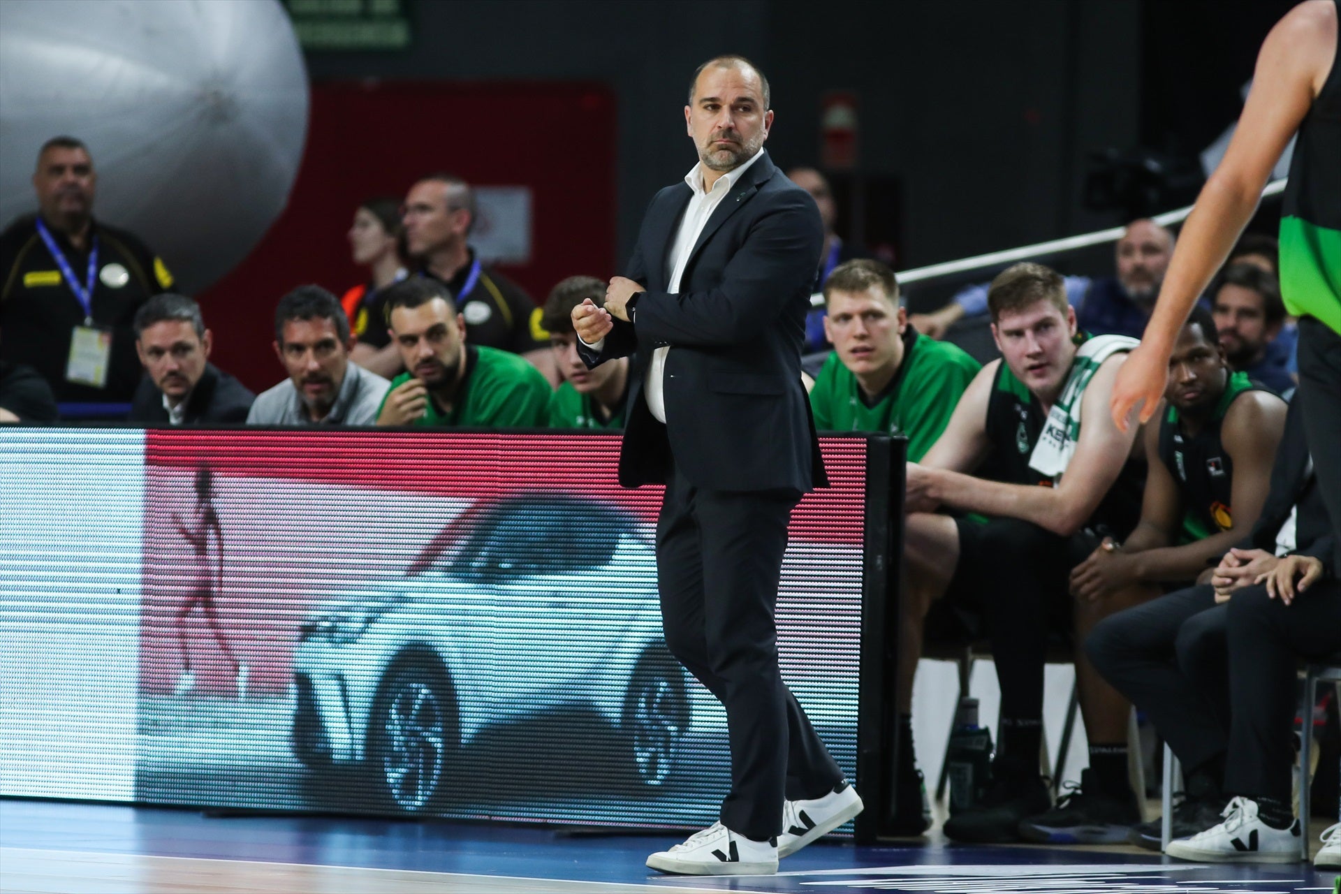 Carles Duran, durant un partit de la Penya | Europa Press