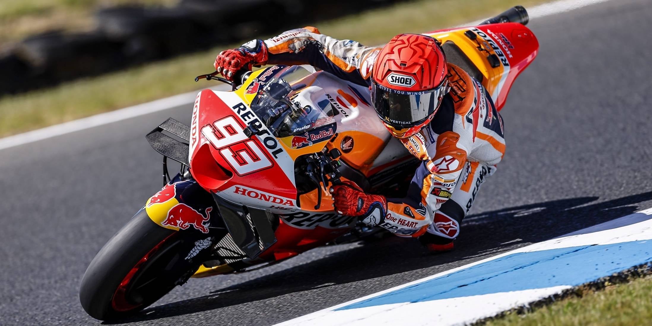 Marc Márquez, pilot de MotoGP, durant la seva etapa a Repsol Honda | Europa Press