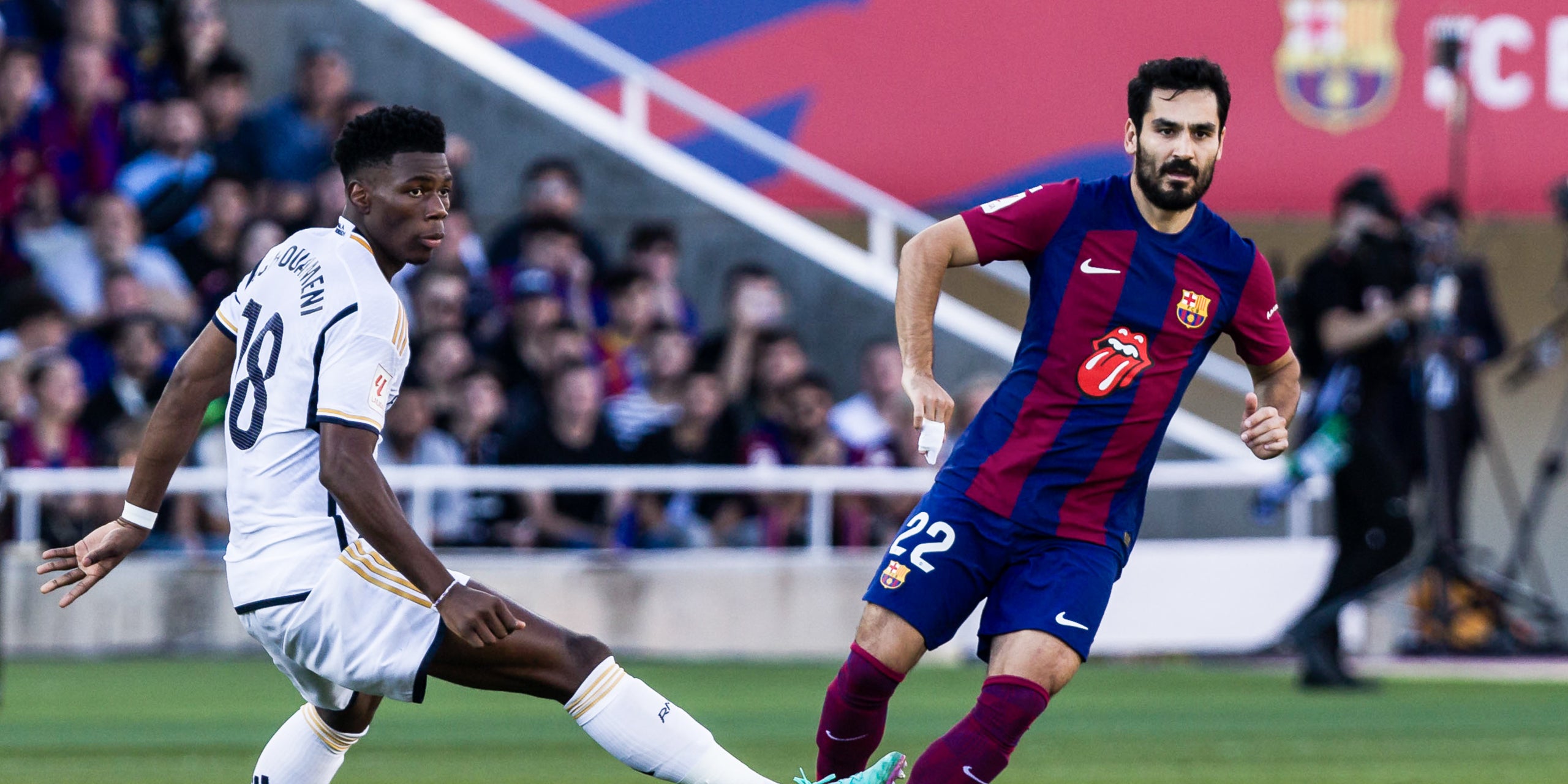 Ilkay Gündogan, durant el Barça-Madrid de la primera volta de la temporada 2023/24 | Europa Press