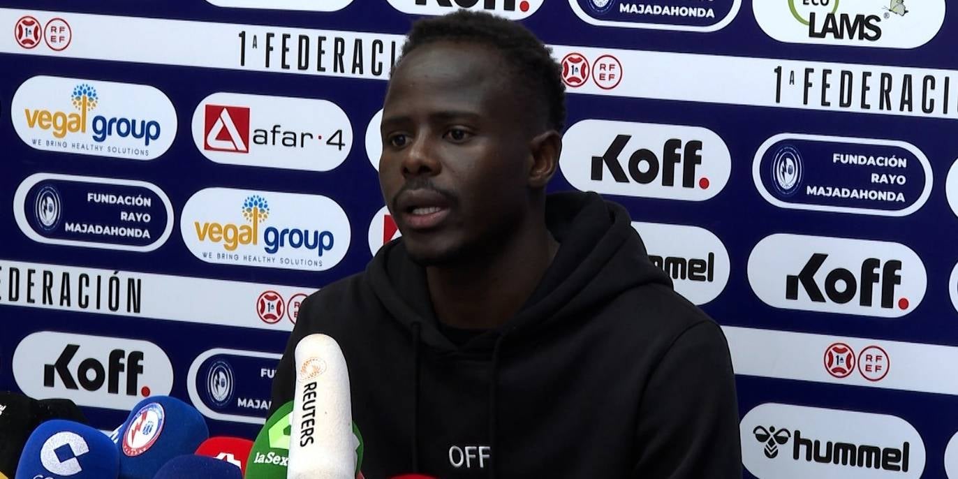 Cheikh Sarr, porter del Rayo de Majadahonda | Europa Press
