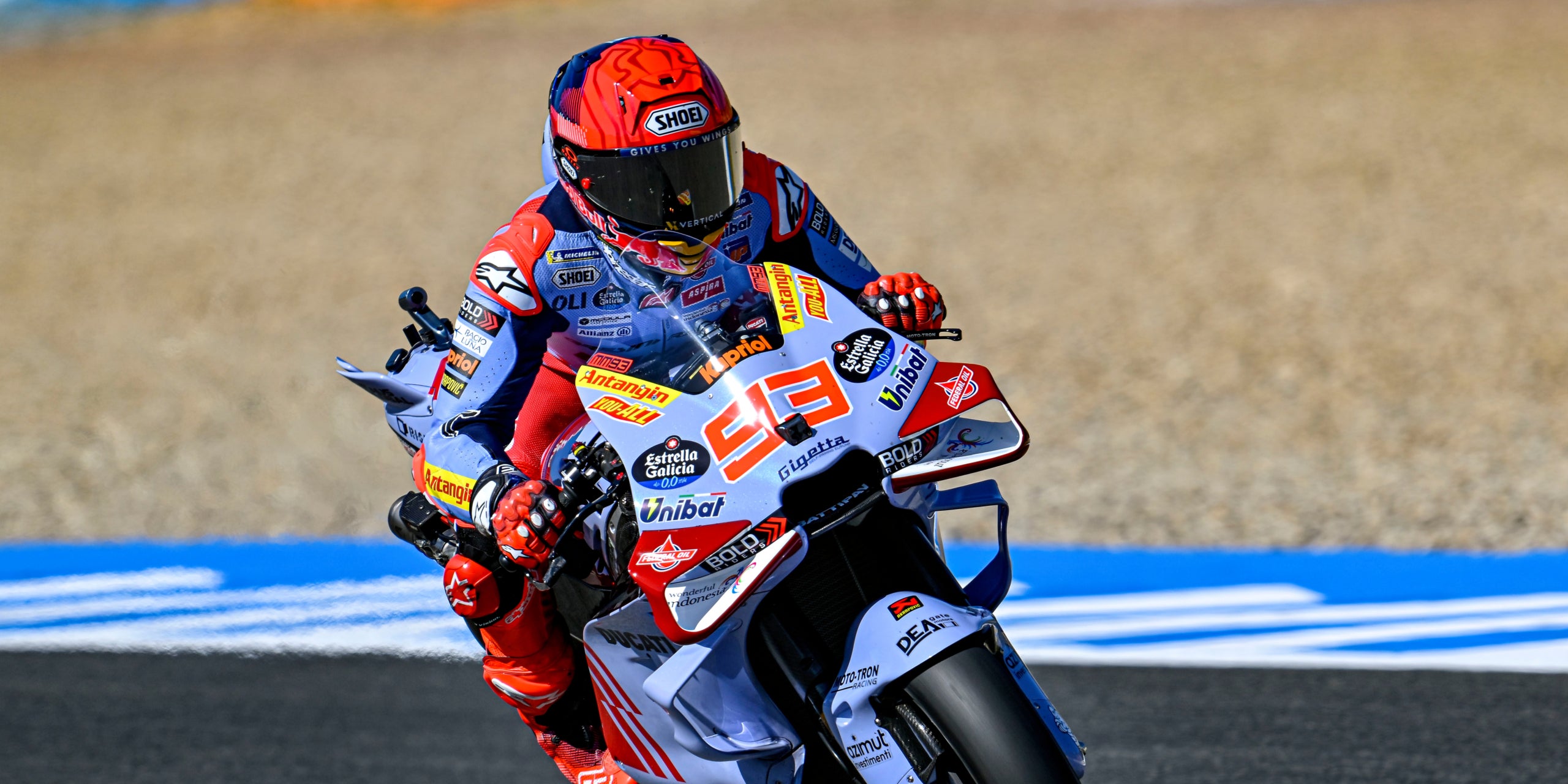 Marc Márquez, durant el Gran Premi de Jerez | Europa Press
