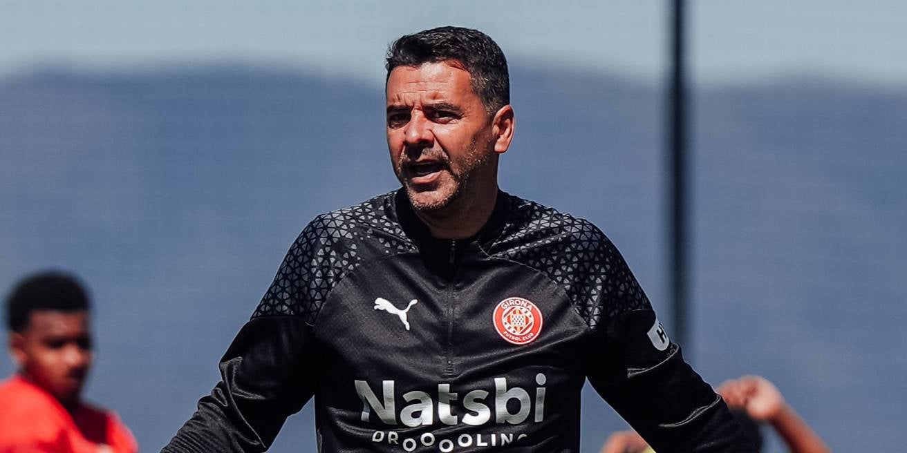 Míchel Sánchez, entrenador del Girona | Girona FC