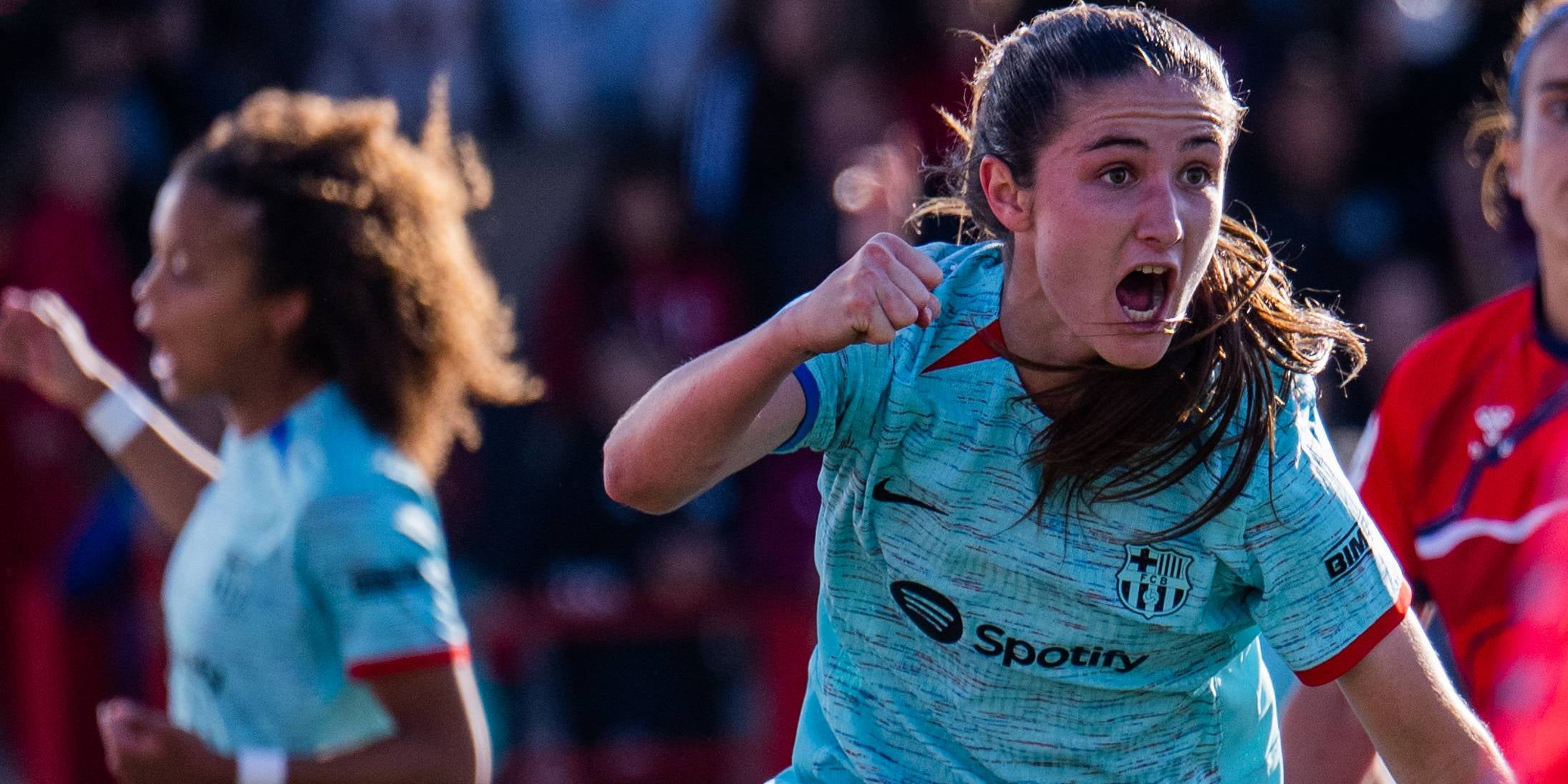 Bruna Vilamala celebra un gol con el Barça | FC Barcelona