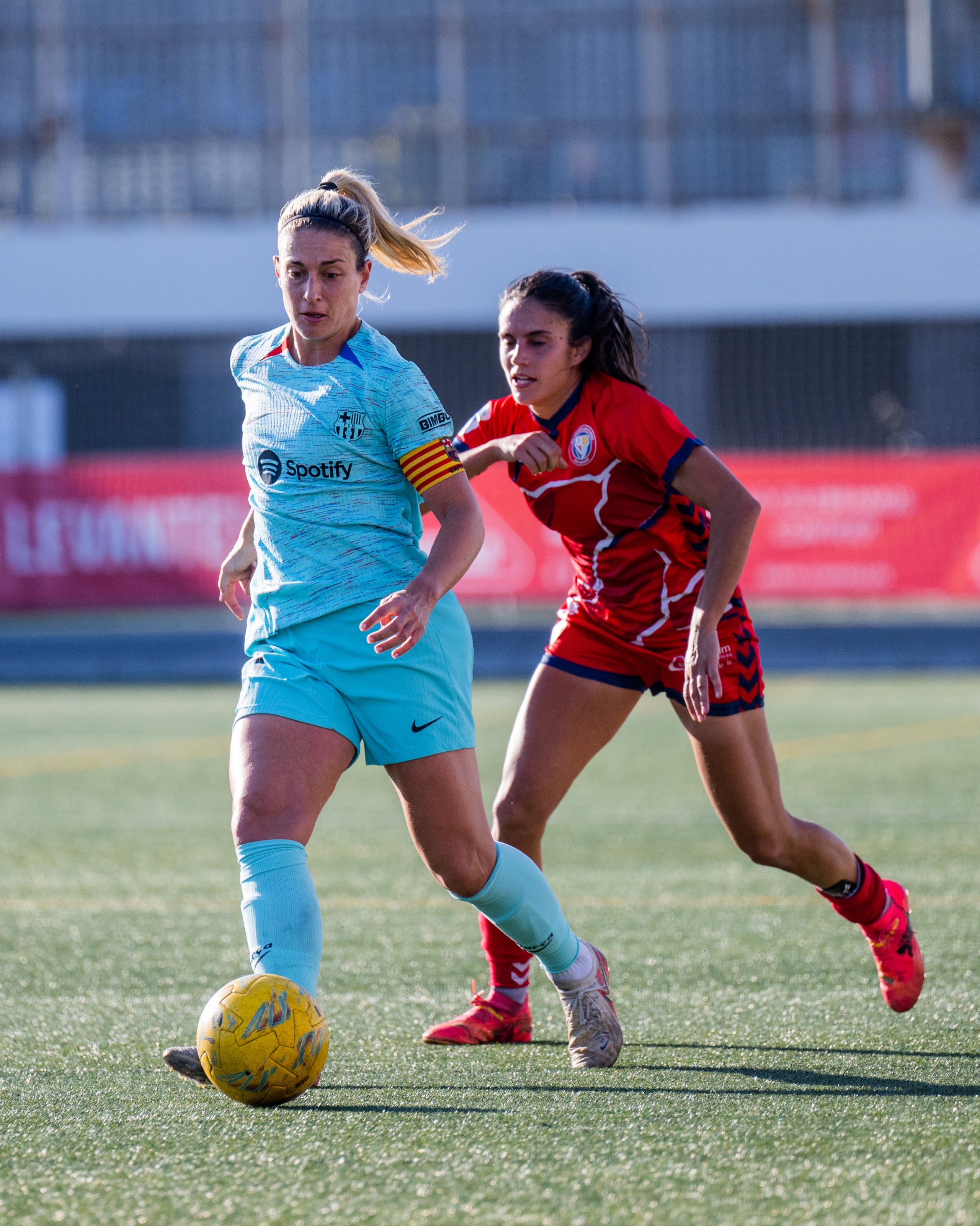 Alexia Putellas, durante el Quitándolas Planes - Barça | FC Barcelona