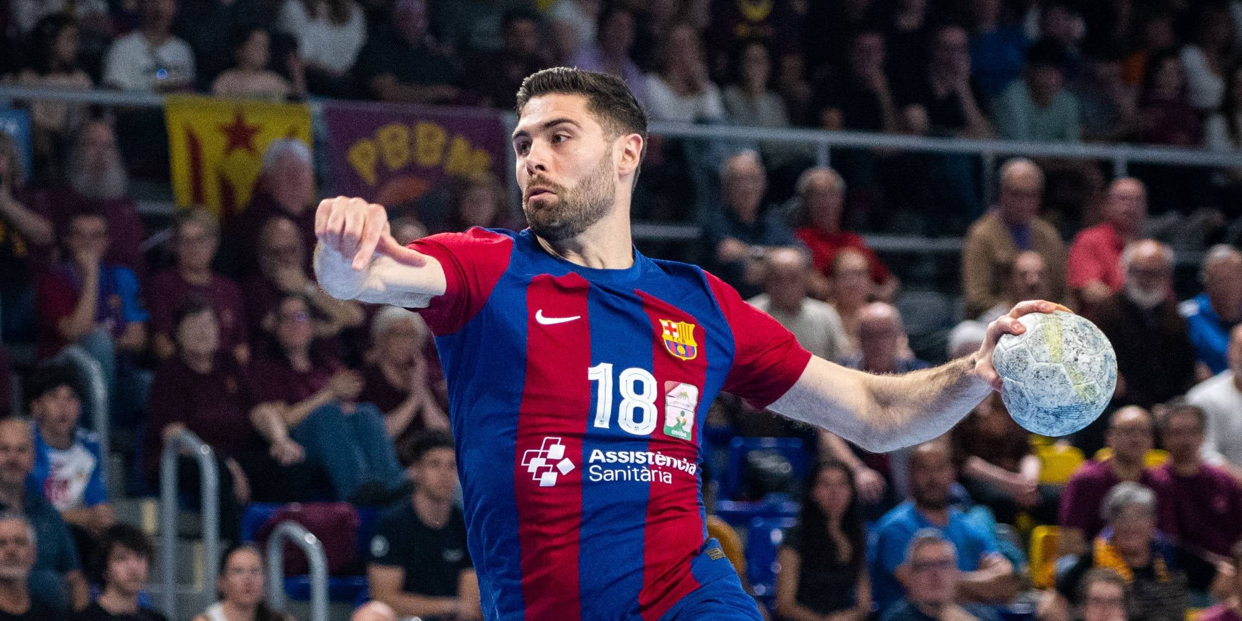 Blaz Janc, jugador del Barça d'handbol | FC Barcelona