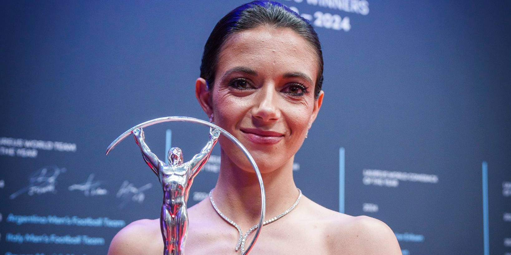 Aitana Bonmatí, amb el Premi Laureus | FC Barcelona
