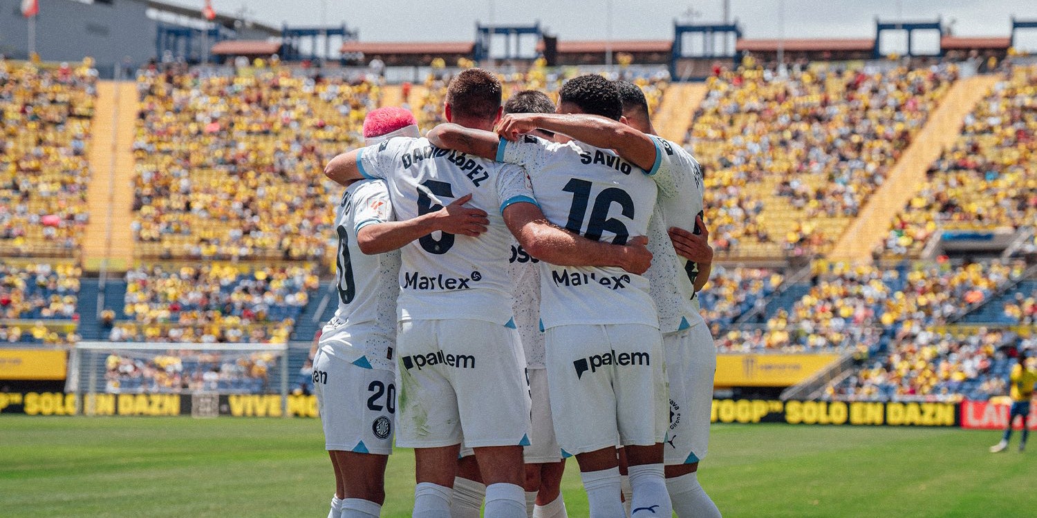 Los jugadores del Girona, celebrando un gol contra Las Palmas | @GironaFC