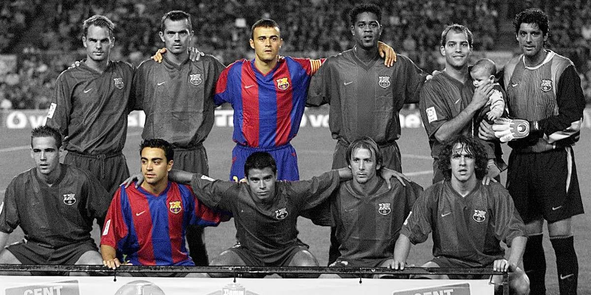 Luis Enrique y Xavi, compartiendo alineación en el Barça | FC Barcelona