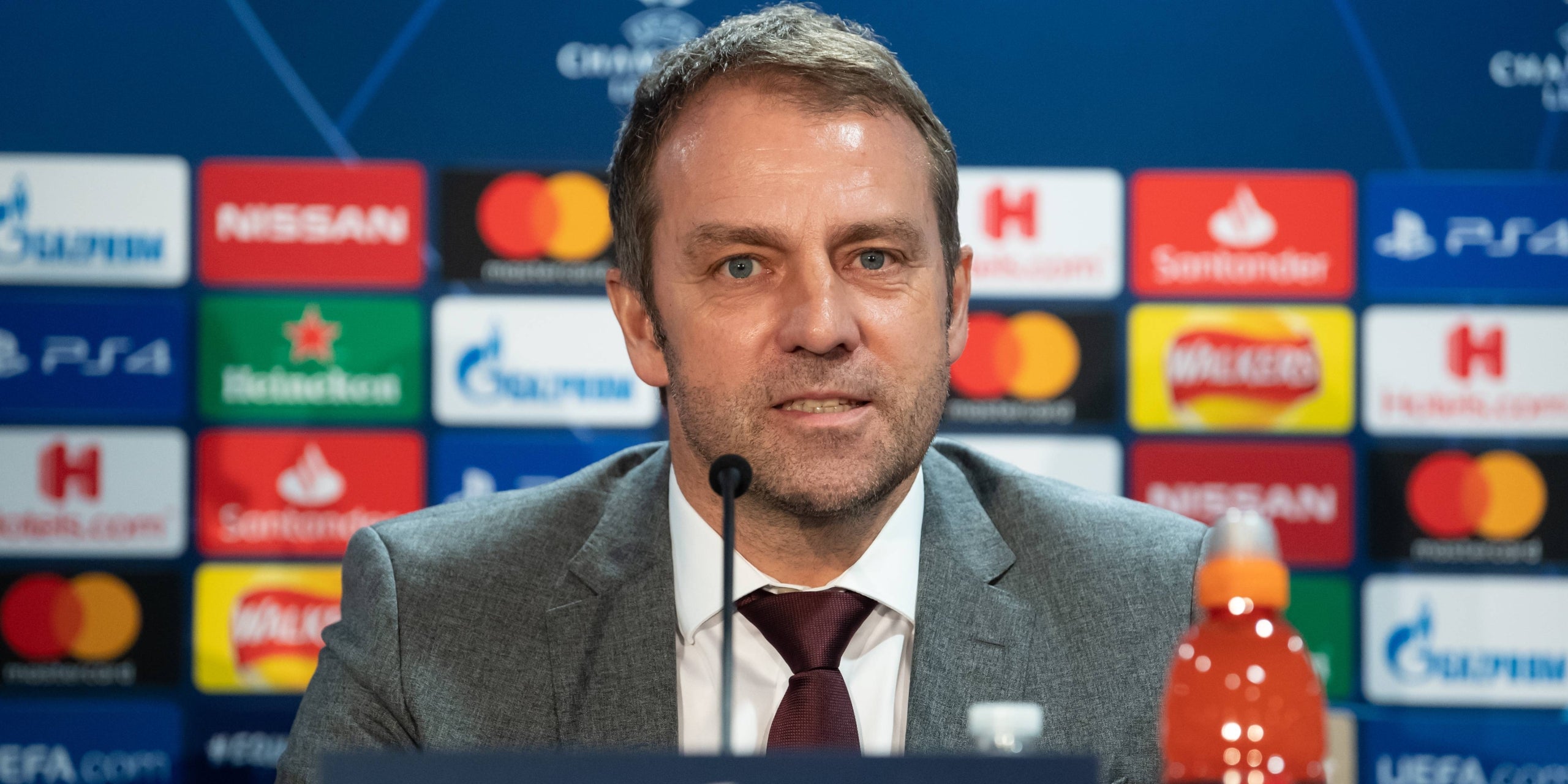Hansi Flick, durant una roda de premsa | Europa Press