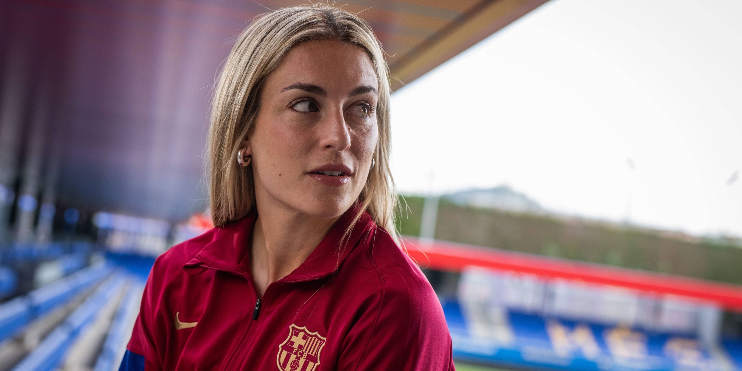 Alexia Putellas, durante su entrevista con el Barça | Europa Press