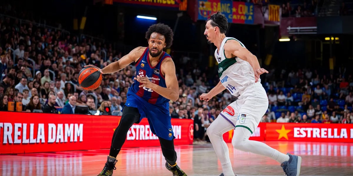 Jabari Parker, durante el partido contra el Unicaja | @FCBbasket