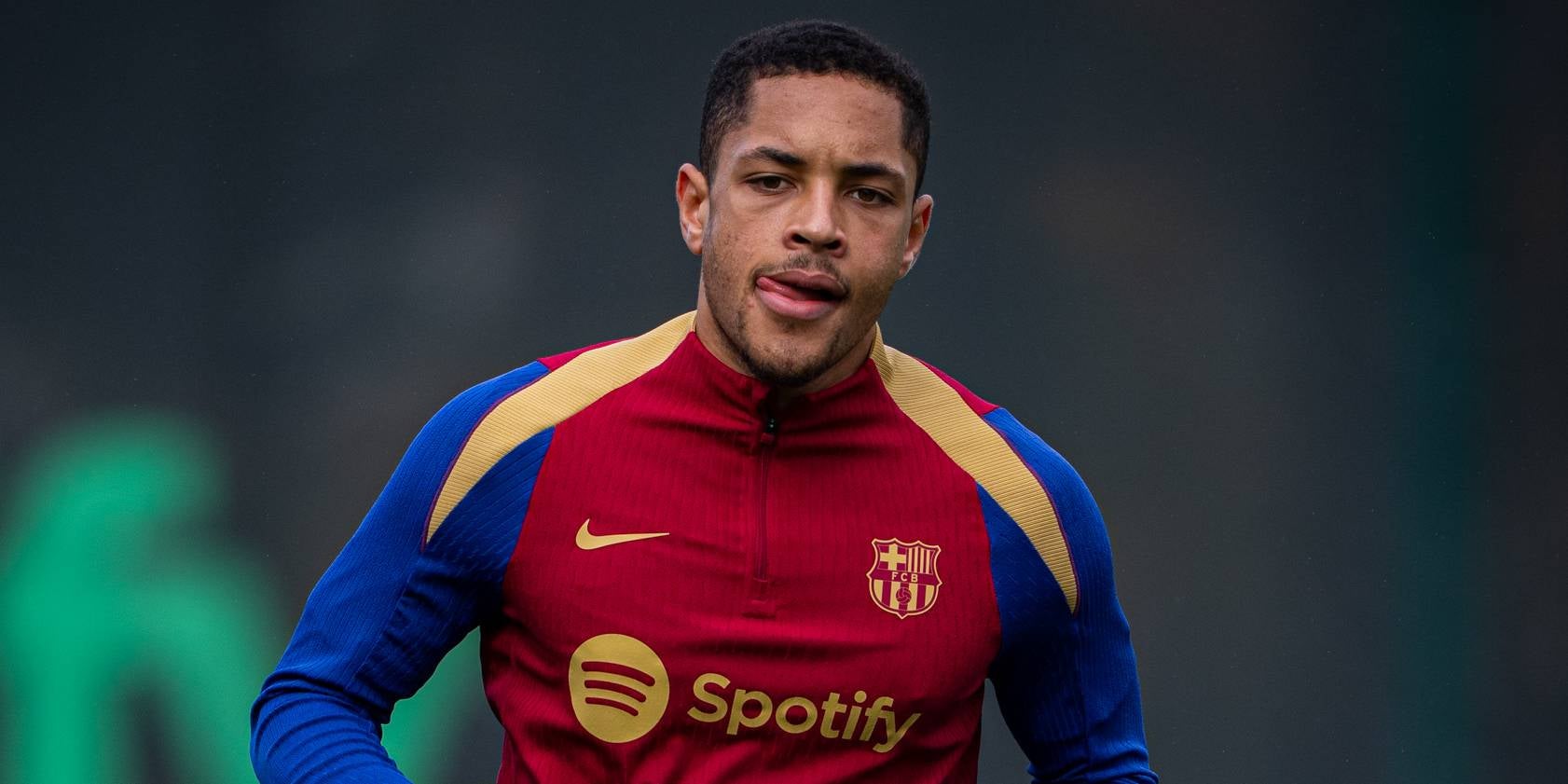 Vitor Roque, jugador del Barça, durante un entrenamiento | FC Barcelona