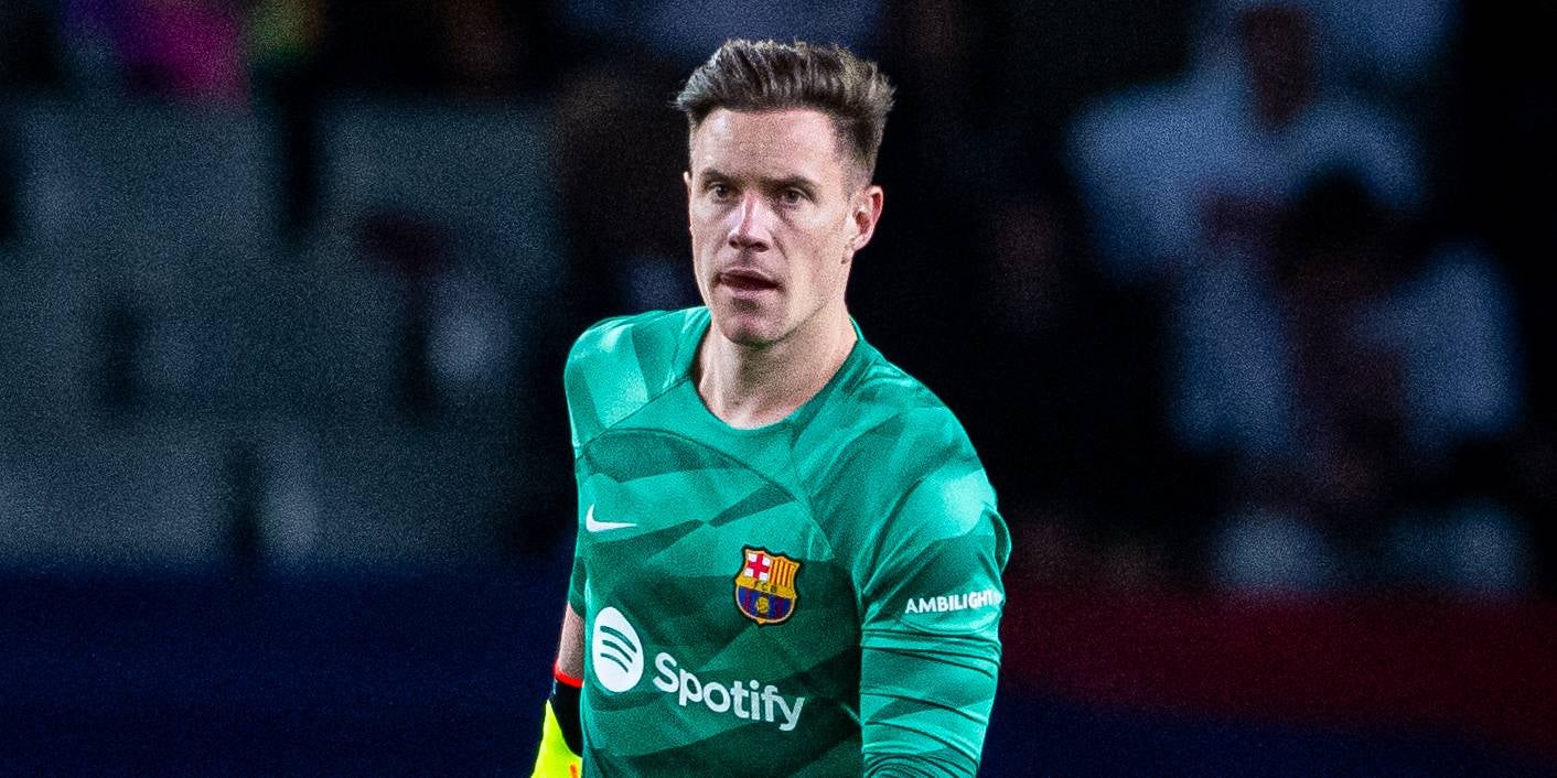Ter Stegen, porter del Barça, durant un partit | FC Barcelona